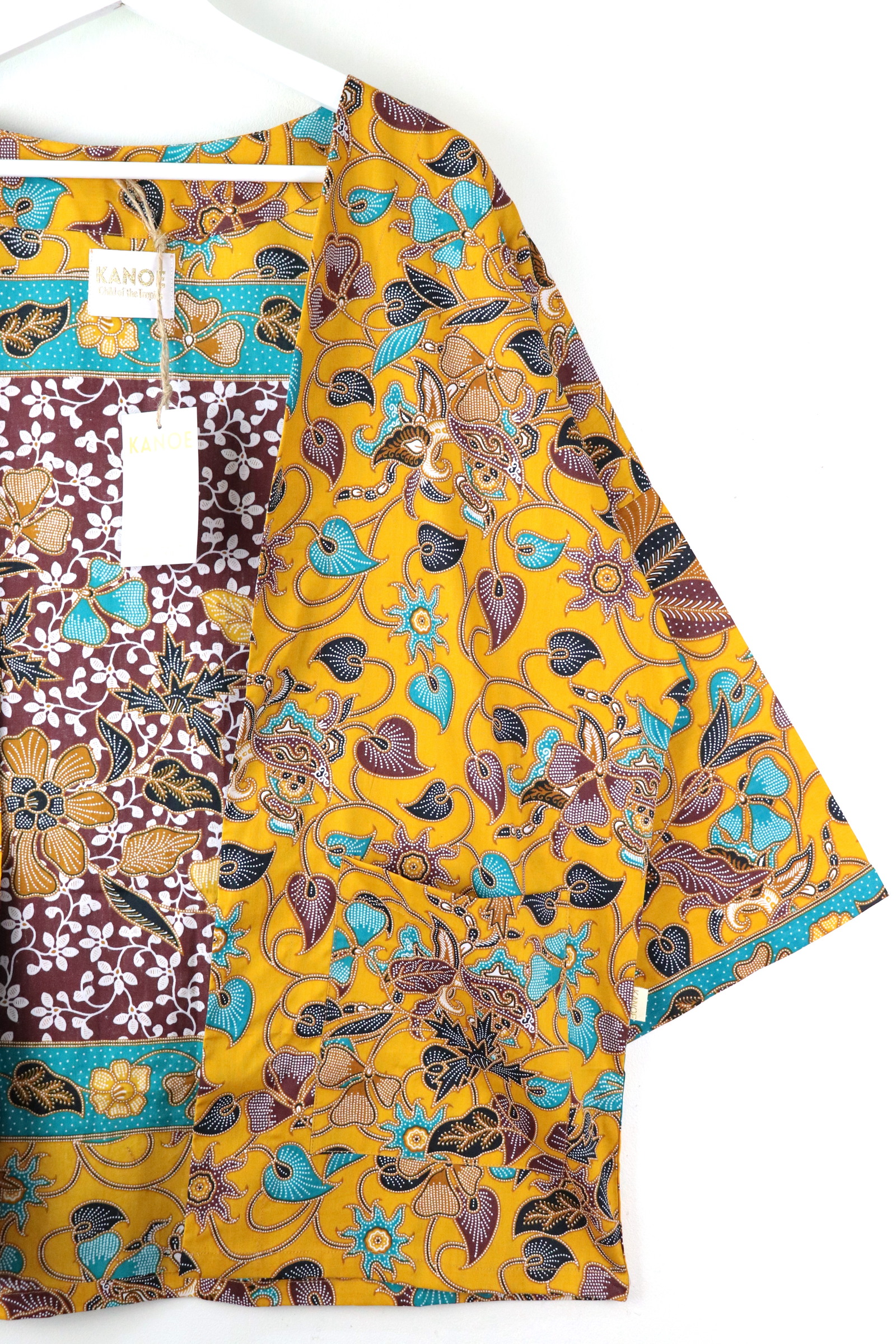 Batik Kimono Basic - Gold Rush