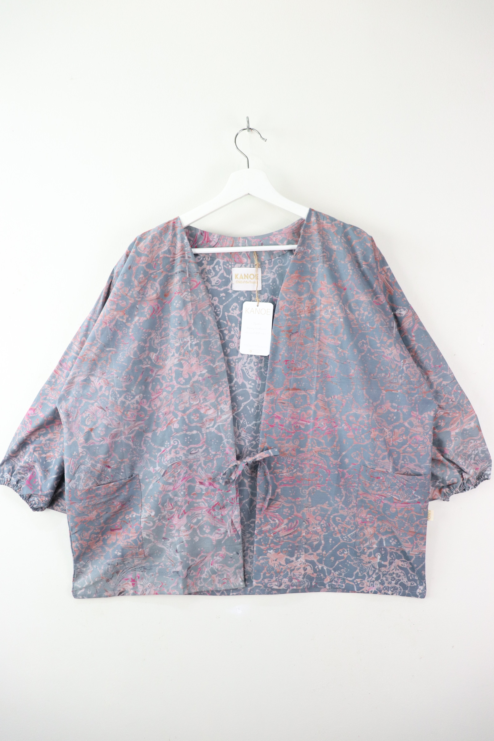 Handmade Batik Kimono Signature - Vines at Daybreak 