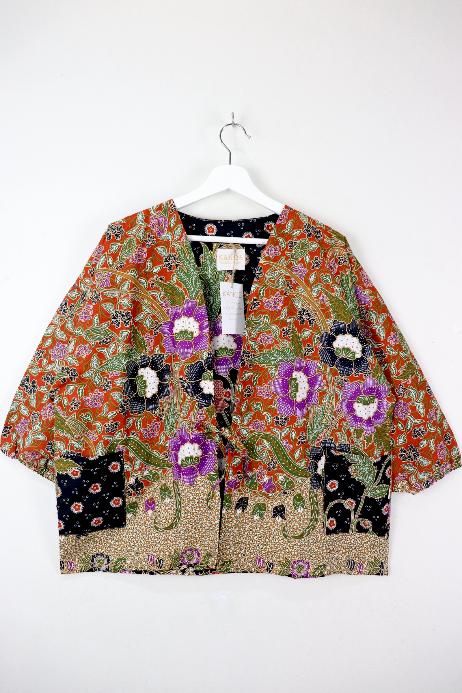 Batik Kimono Signature - Orange Summer