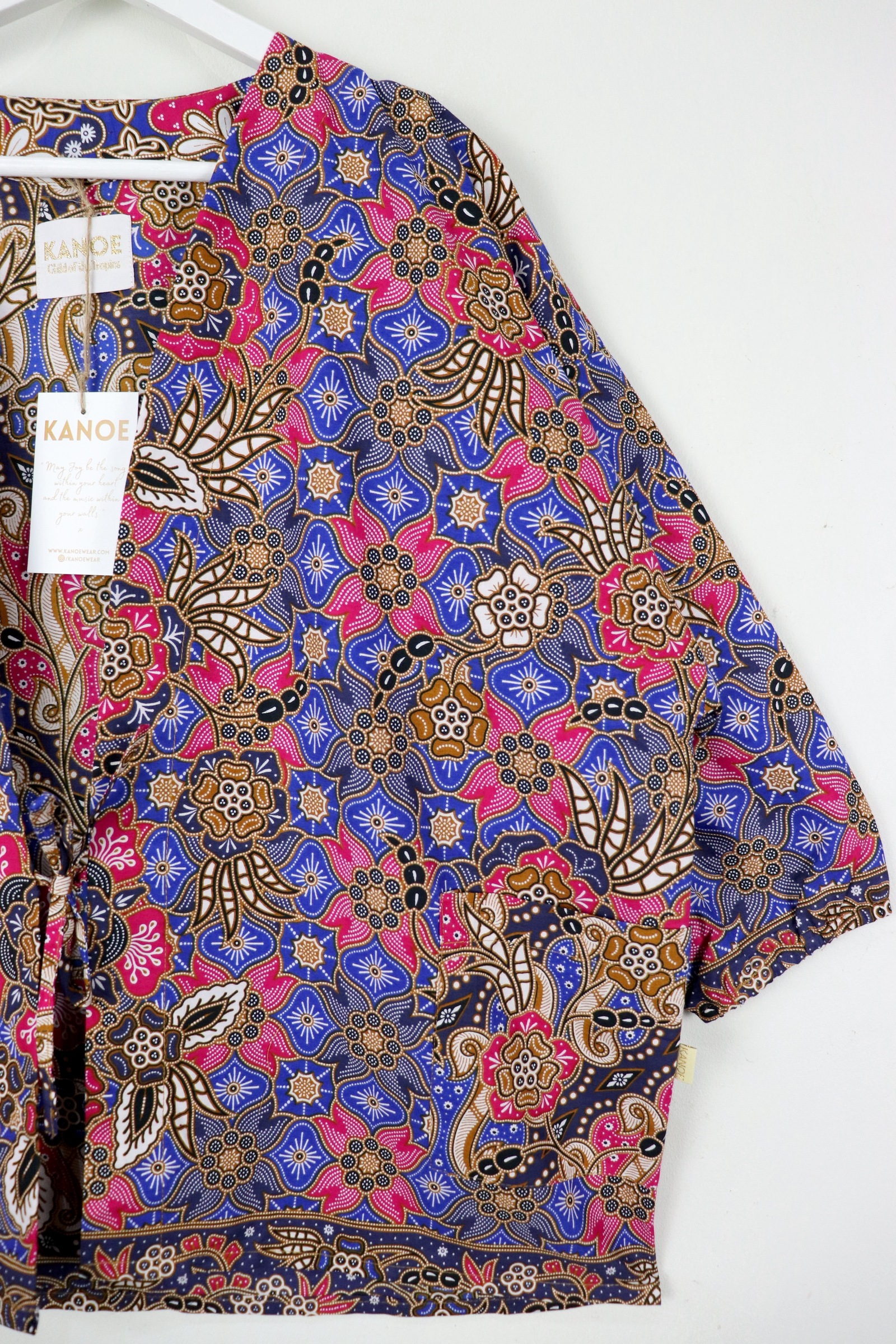 Batik Kimono Signature - Royal Blues