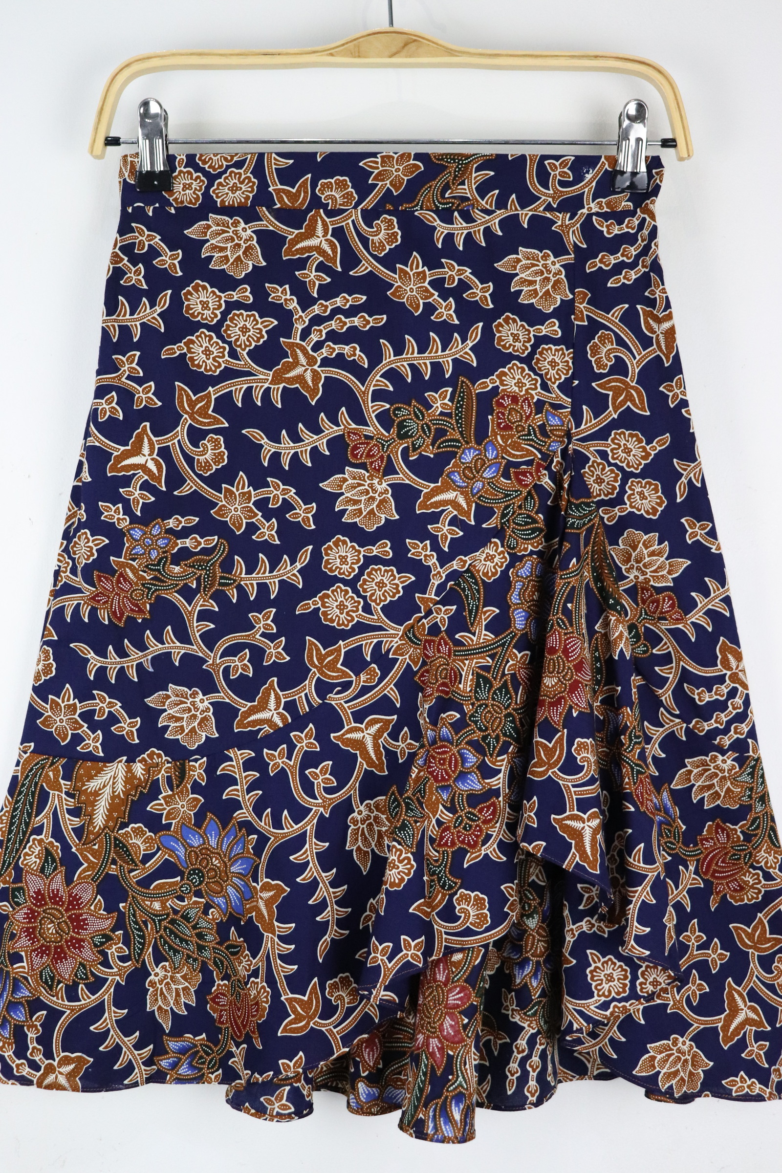 Mermaid Batik Skirt - Moonlit Waters