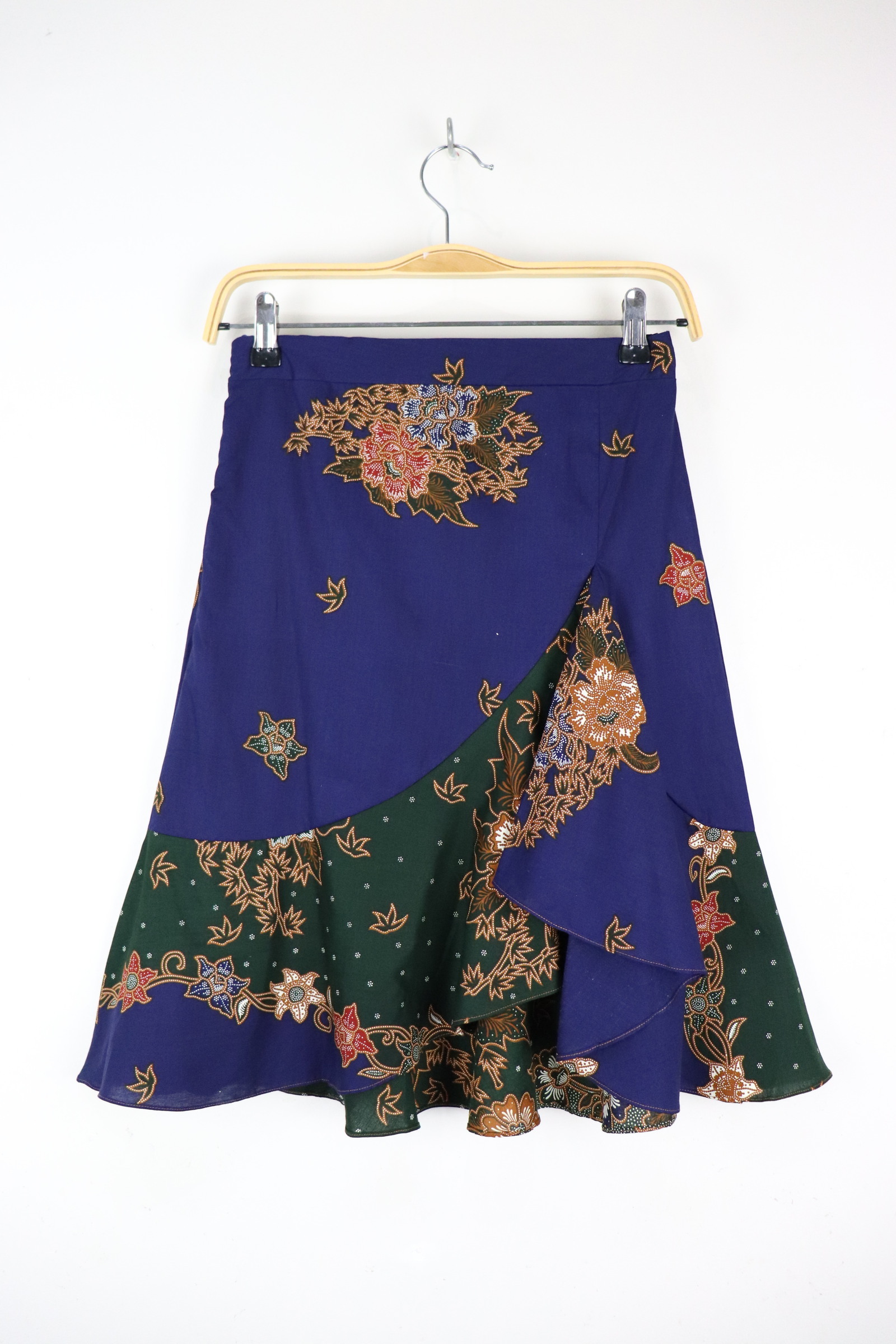 Mermaid Batik Skirt - Azure Currents