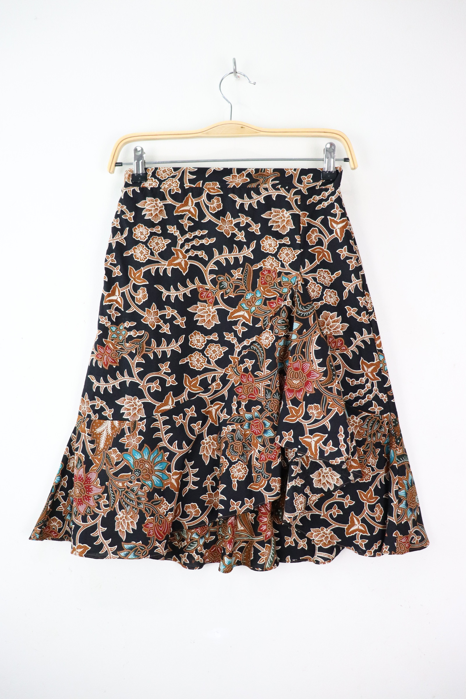 Mermaid Batik Skirt - Obsidian Trident