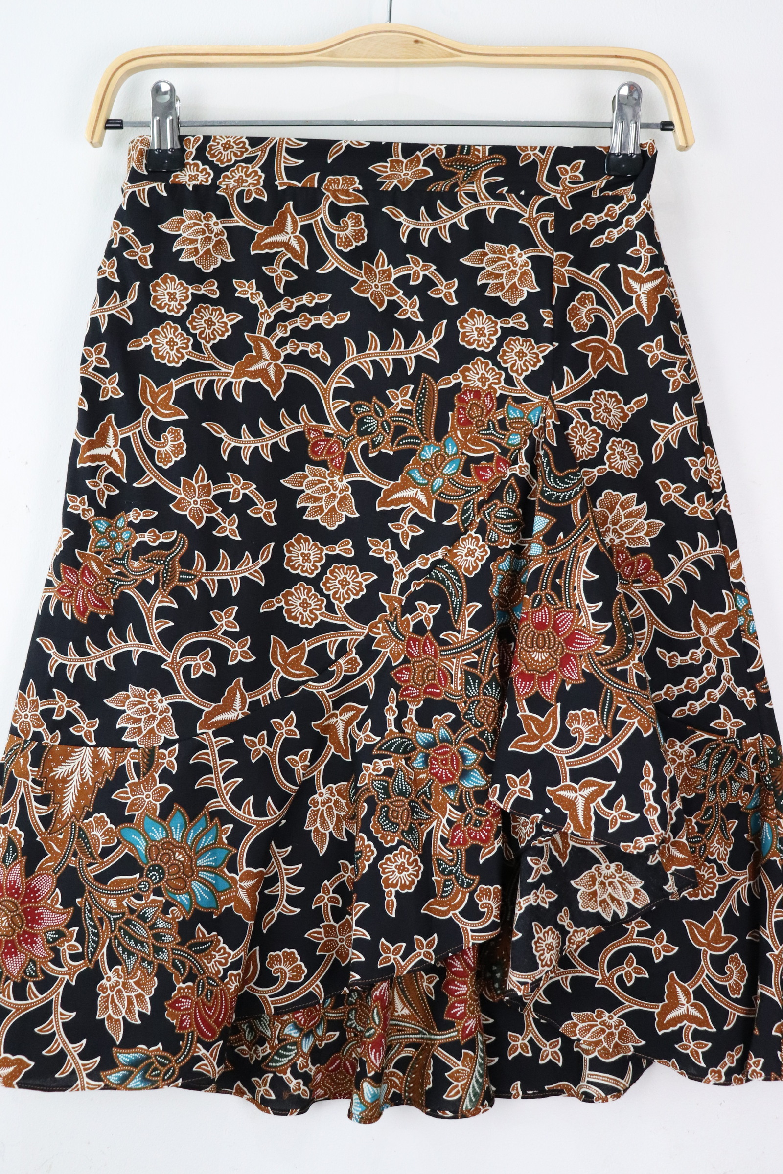 Mermaid Batik Skirt - Obsidian Trident
