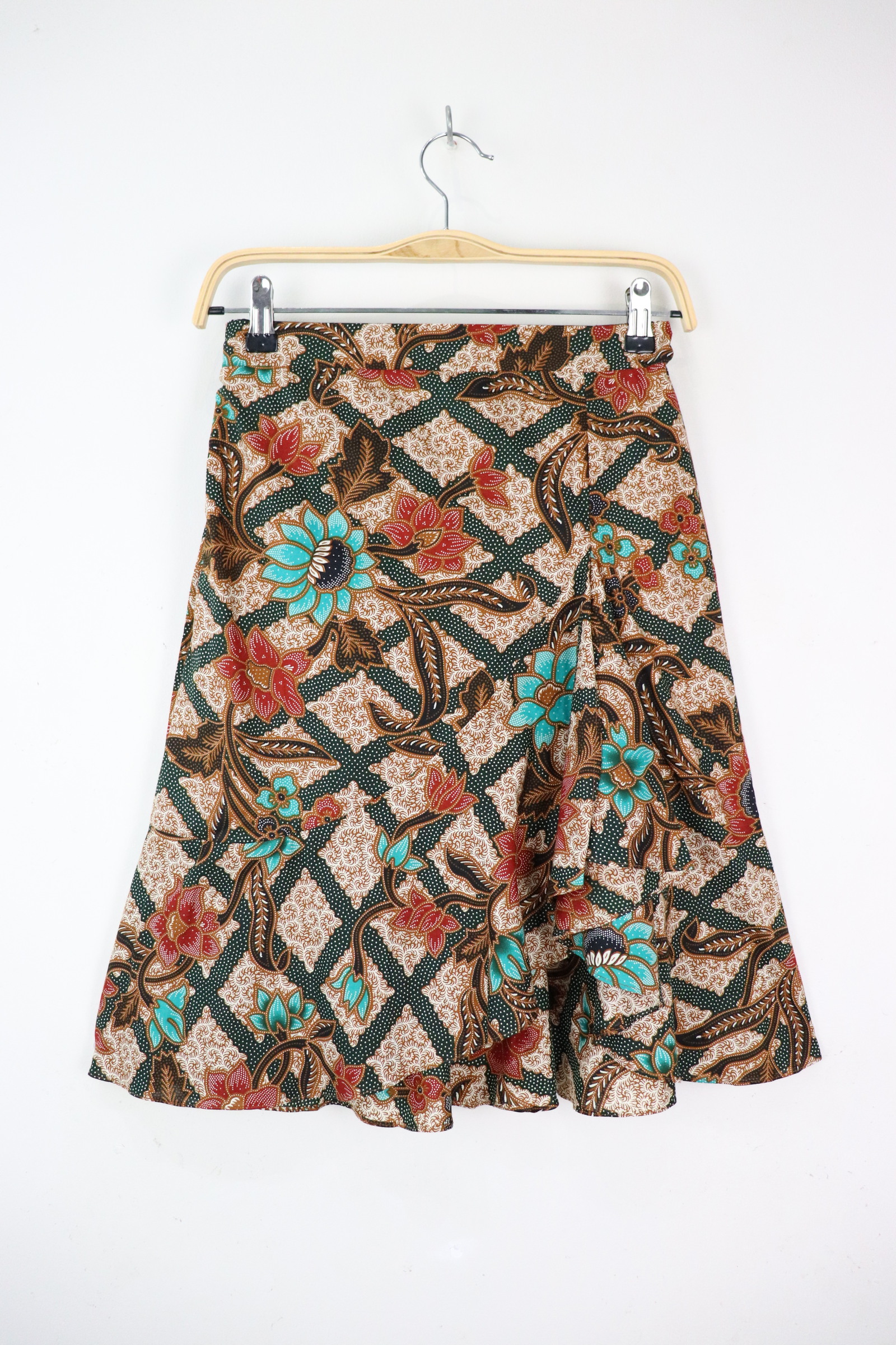 Mermaid Batik Skirt - Seashell Necklace
