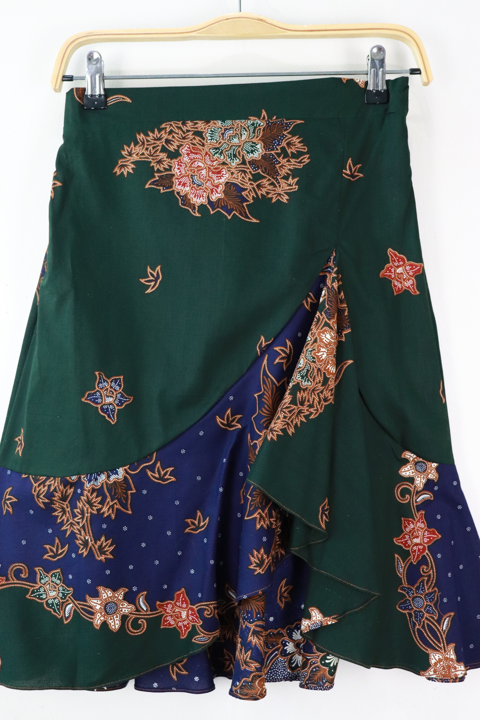 Mermaid Batik Skirt - Seaglass Crown