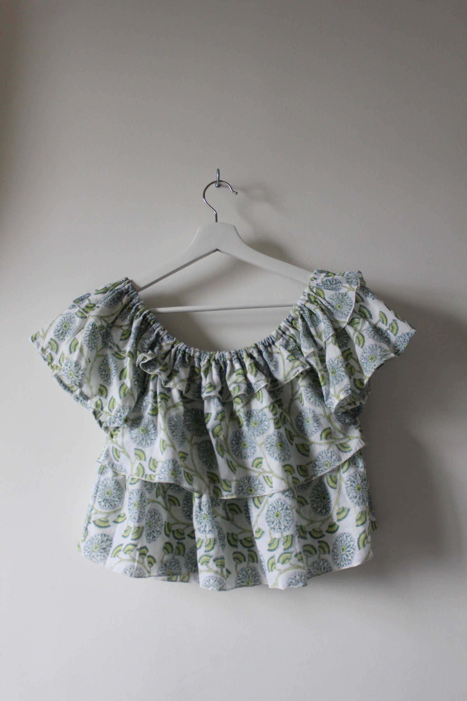 Fiore Ruffle Top - Crystal love