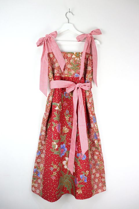 Christmas-batiik-gingham-dress-34