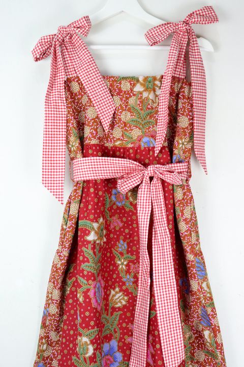 Christmas-batiik-gingham-dress-35