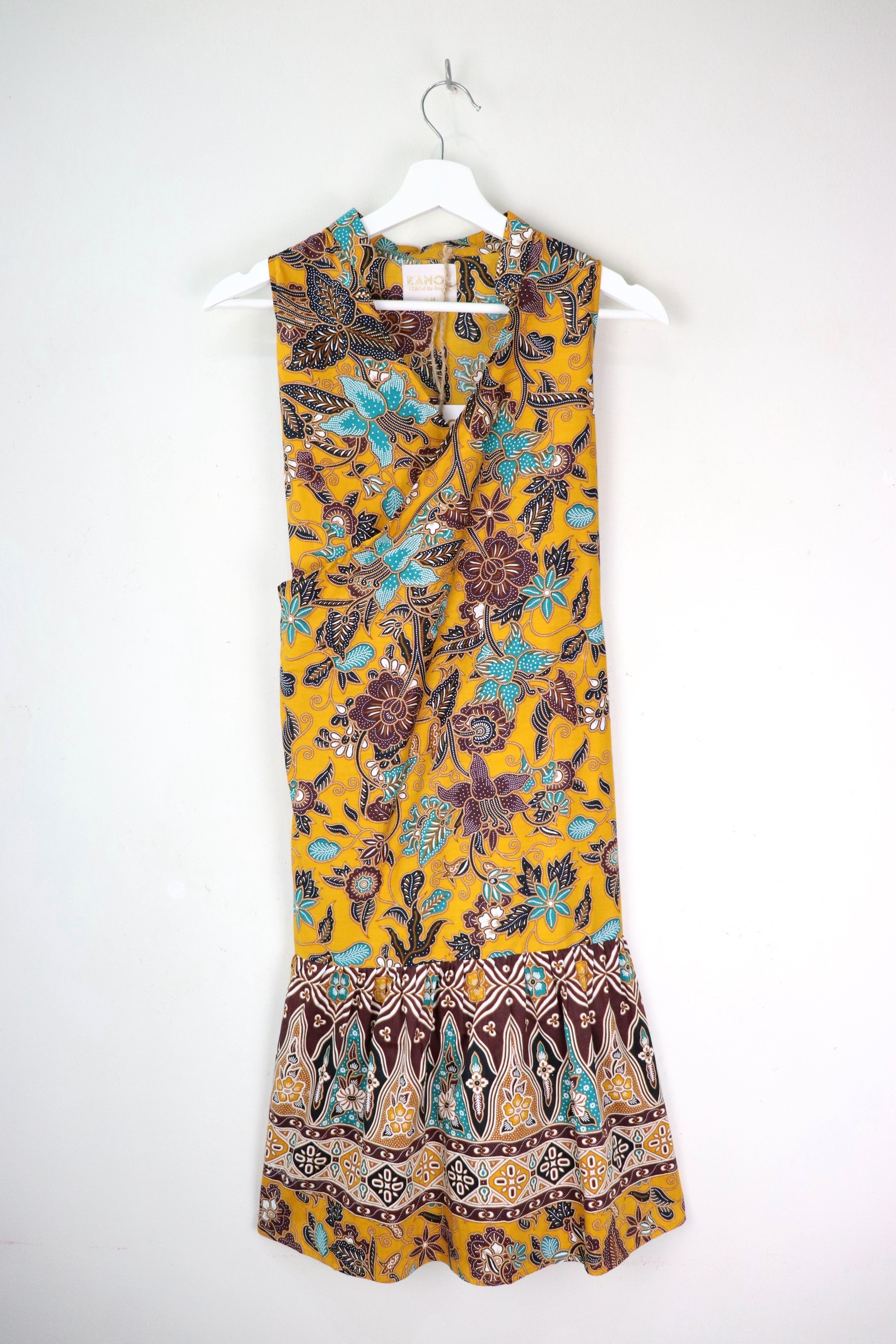 Mermaid Frou Qi Pao - Citrine Bouquets [ S - M ]