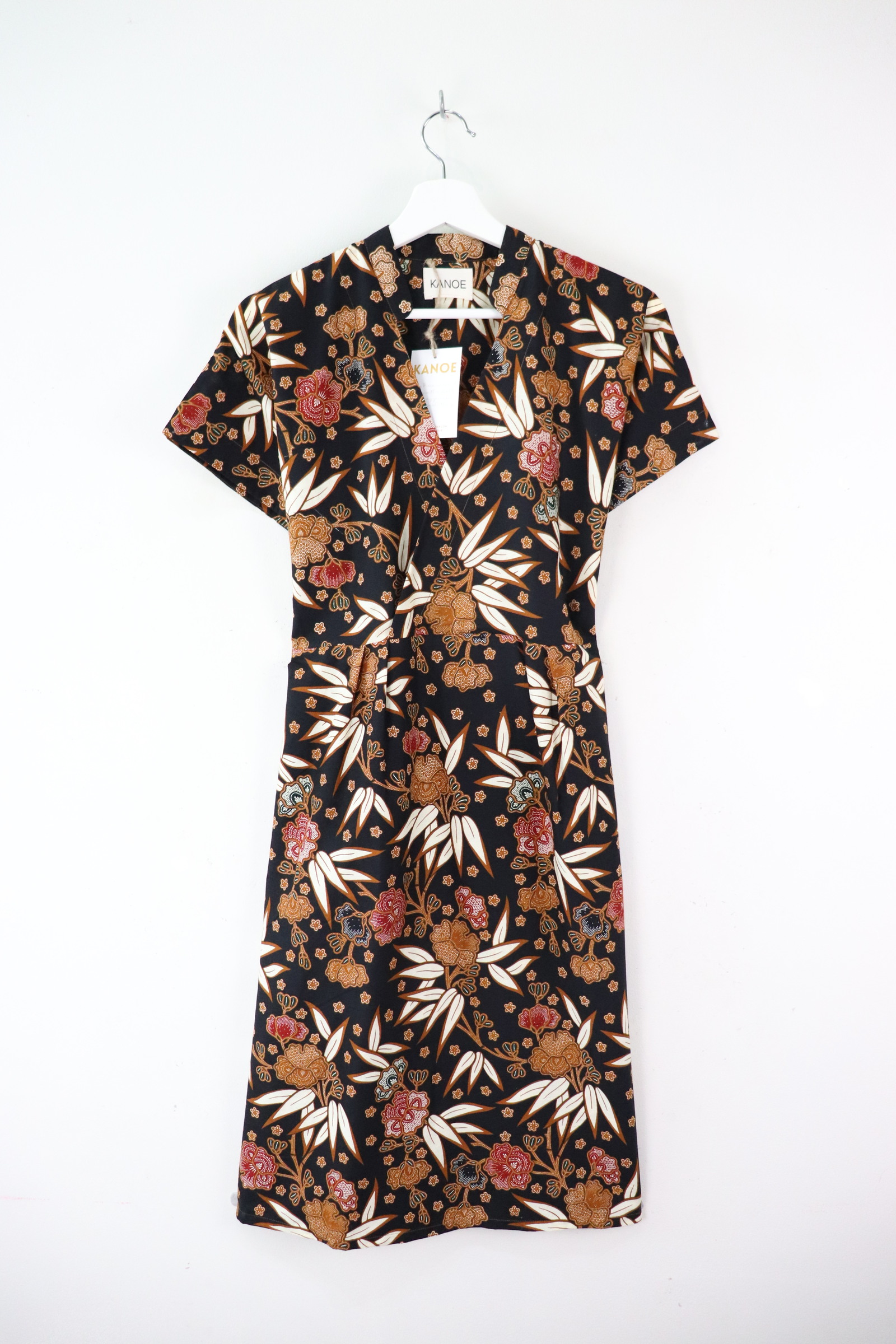 Kimono Wrap Dress w/ Mandarin Collar - Ai Shan
