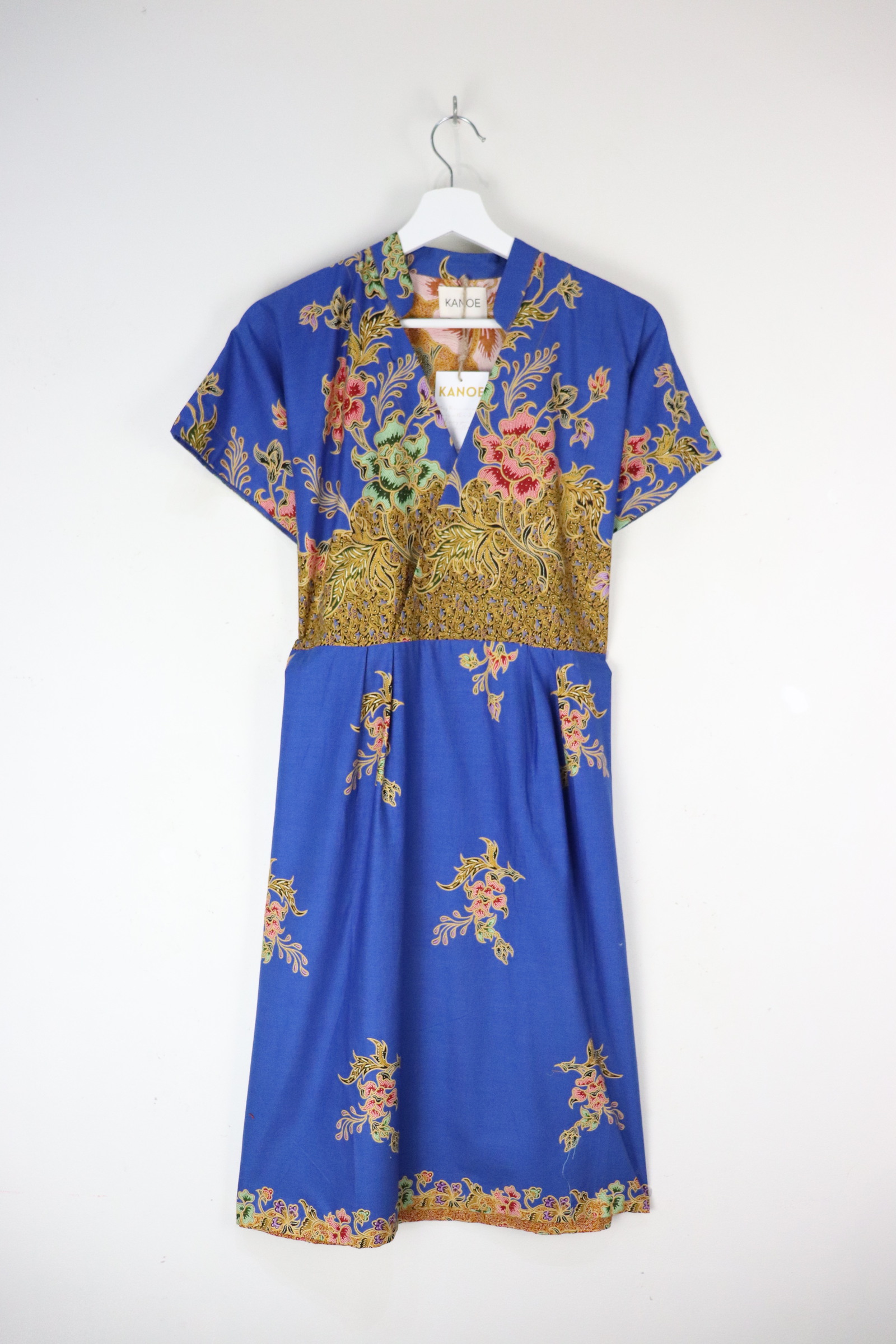 Kimono Wrap Dress w/ Mandarin Collar - Ai Ni