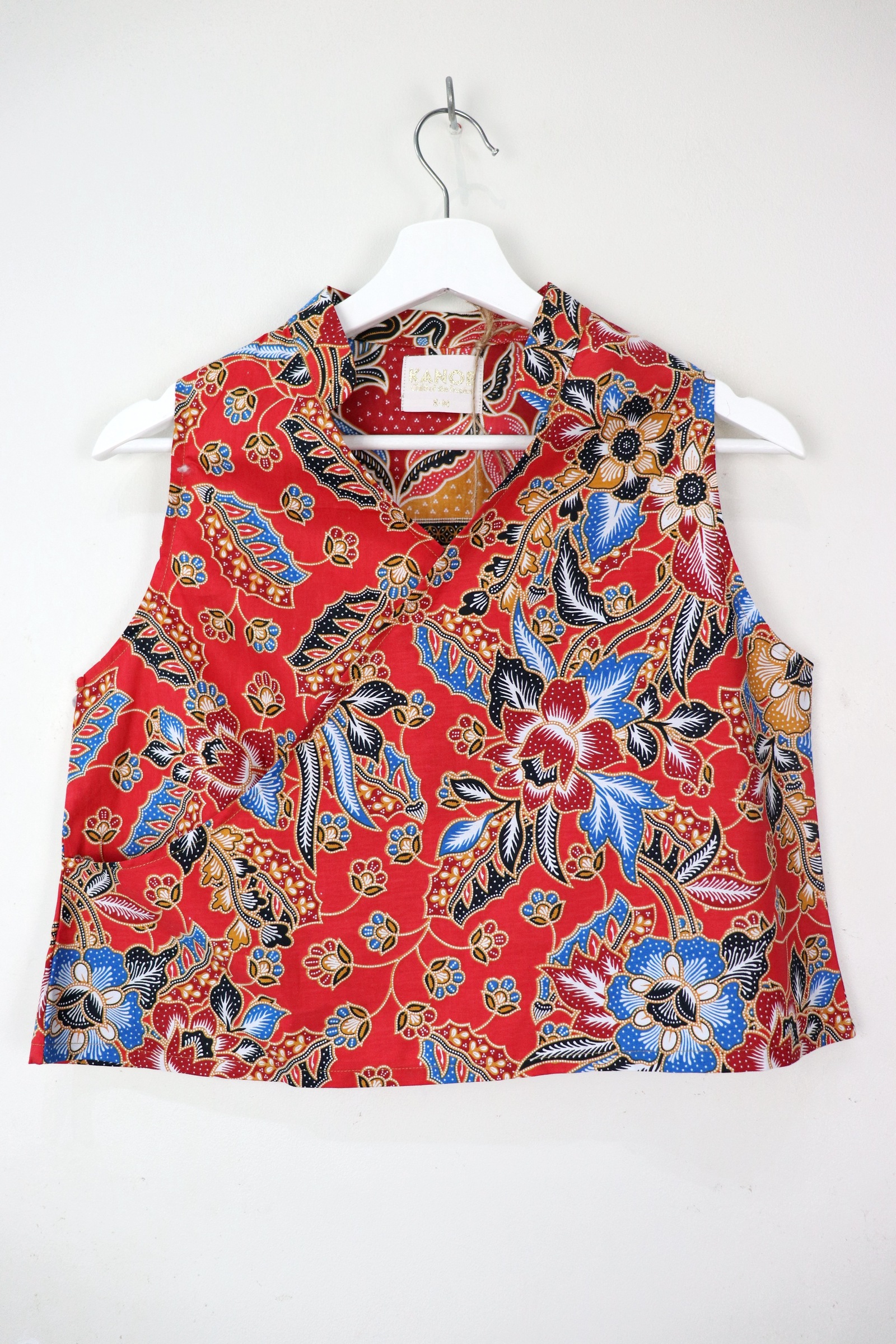 SamFu Cropped Batik Top- Kai Le