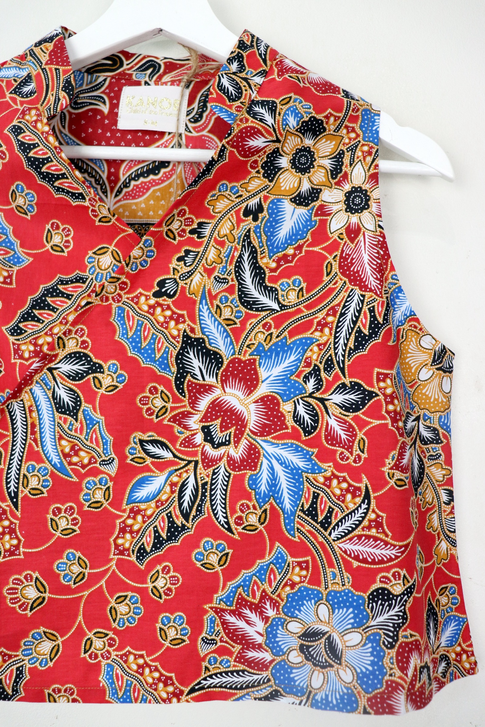 SamFu Cropped Batik Top- Kai Le
