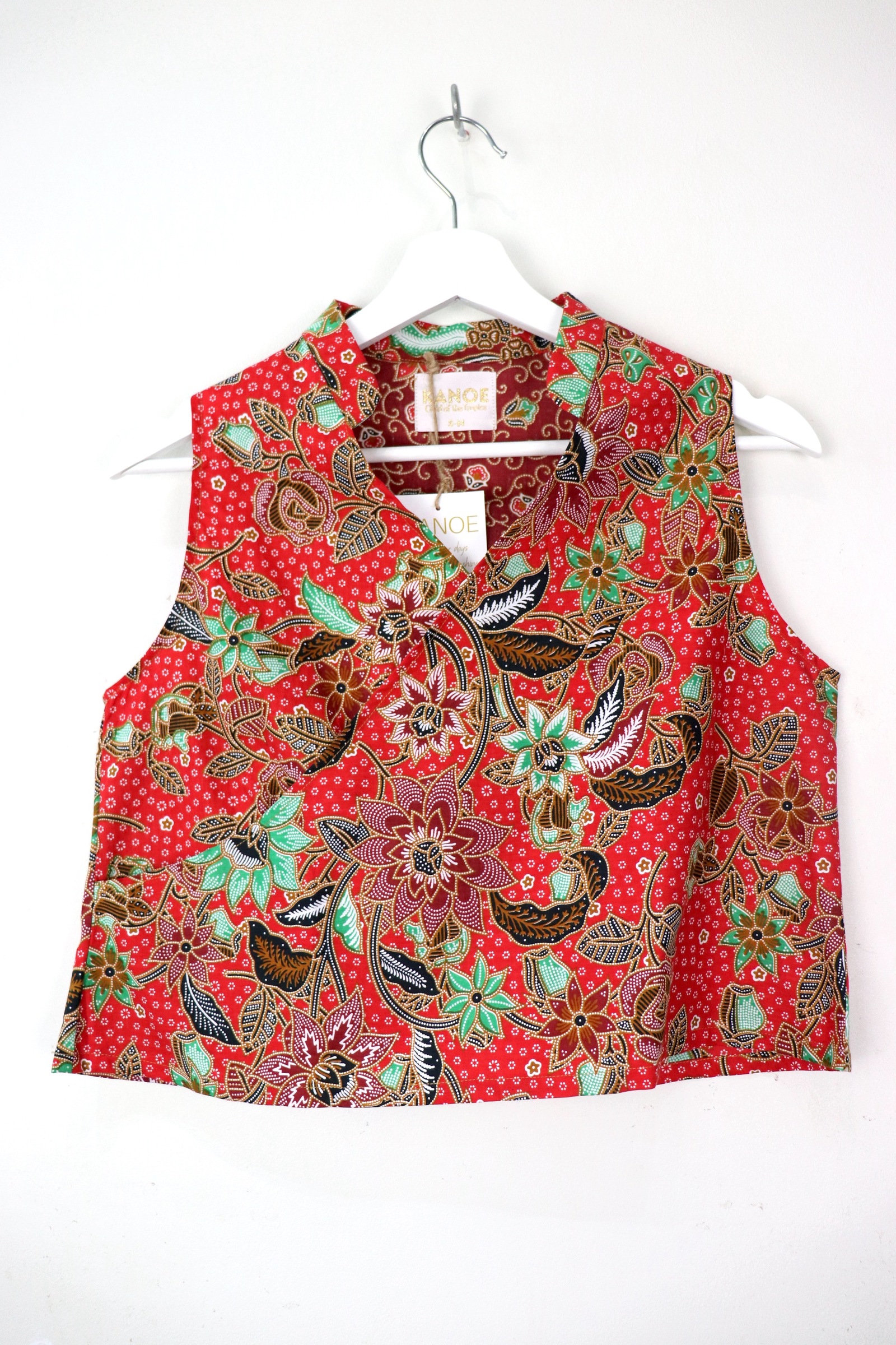 SamFu Cropped Batik Top - Kai Er