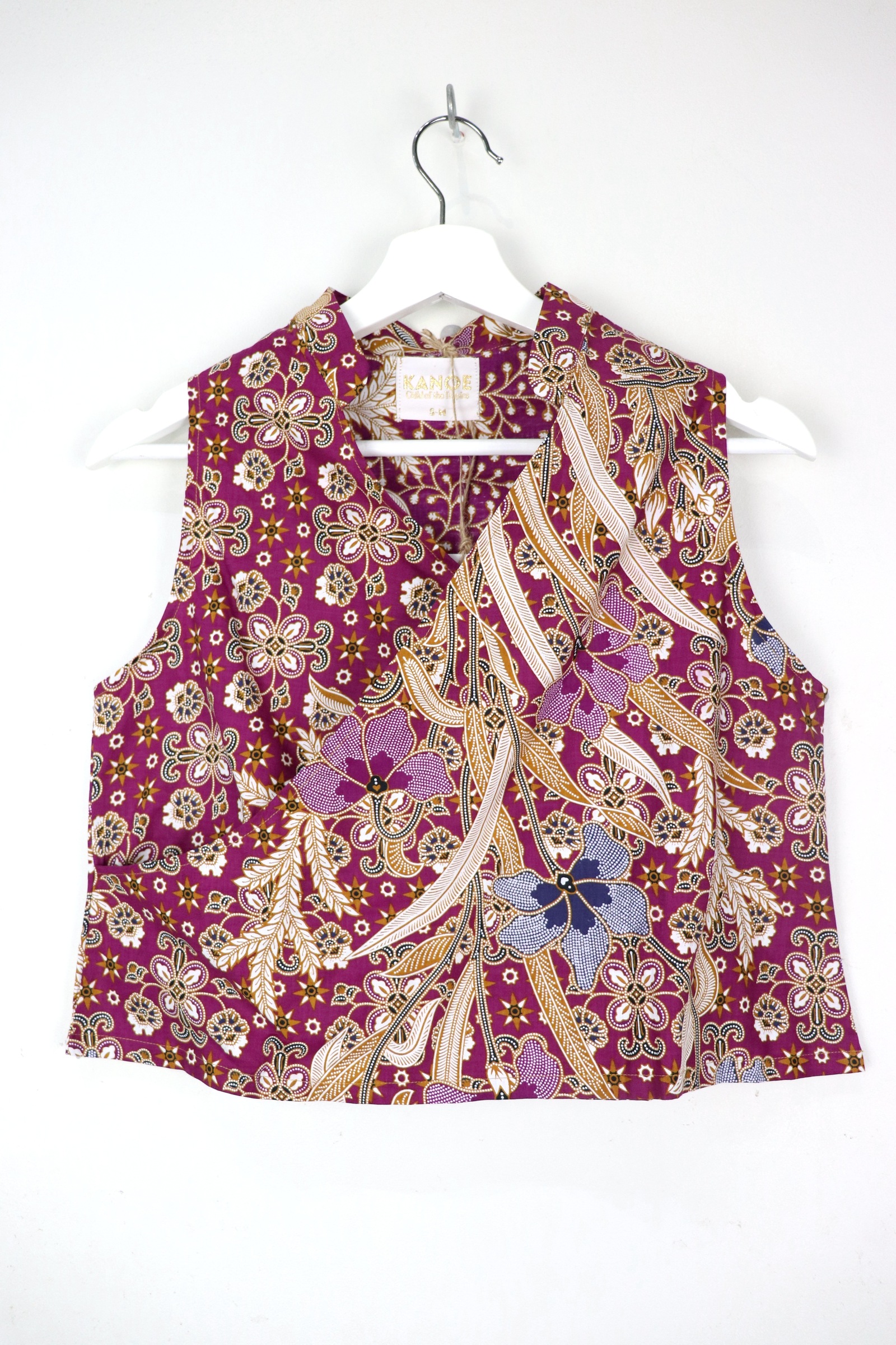 SamFu Cropped Batik Top - Kai Sam
