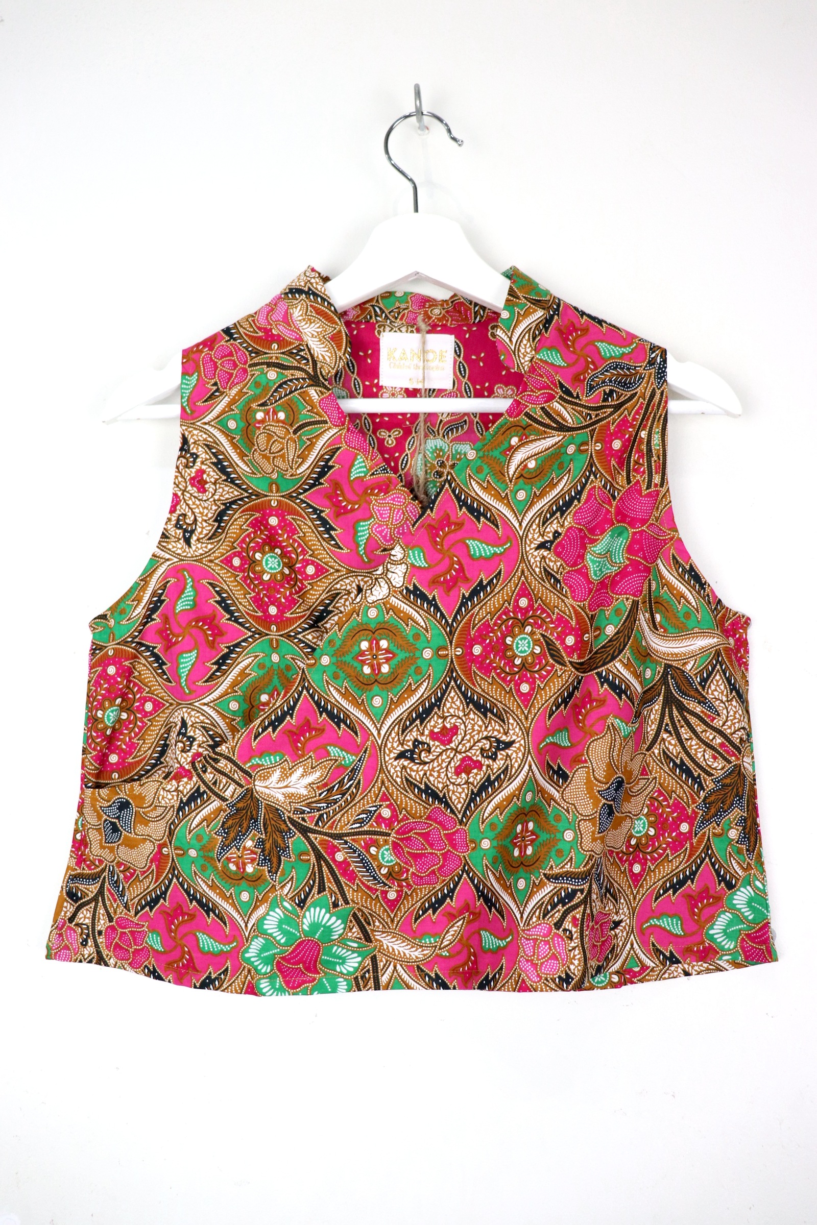 SamFu Cropped Batik Top - Kai Wey