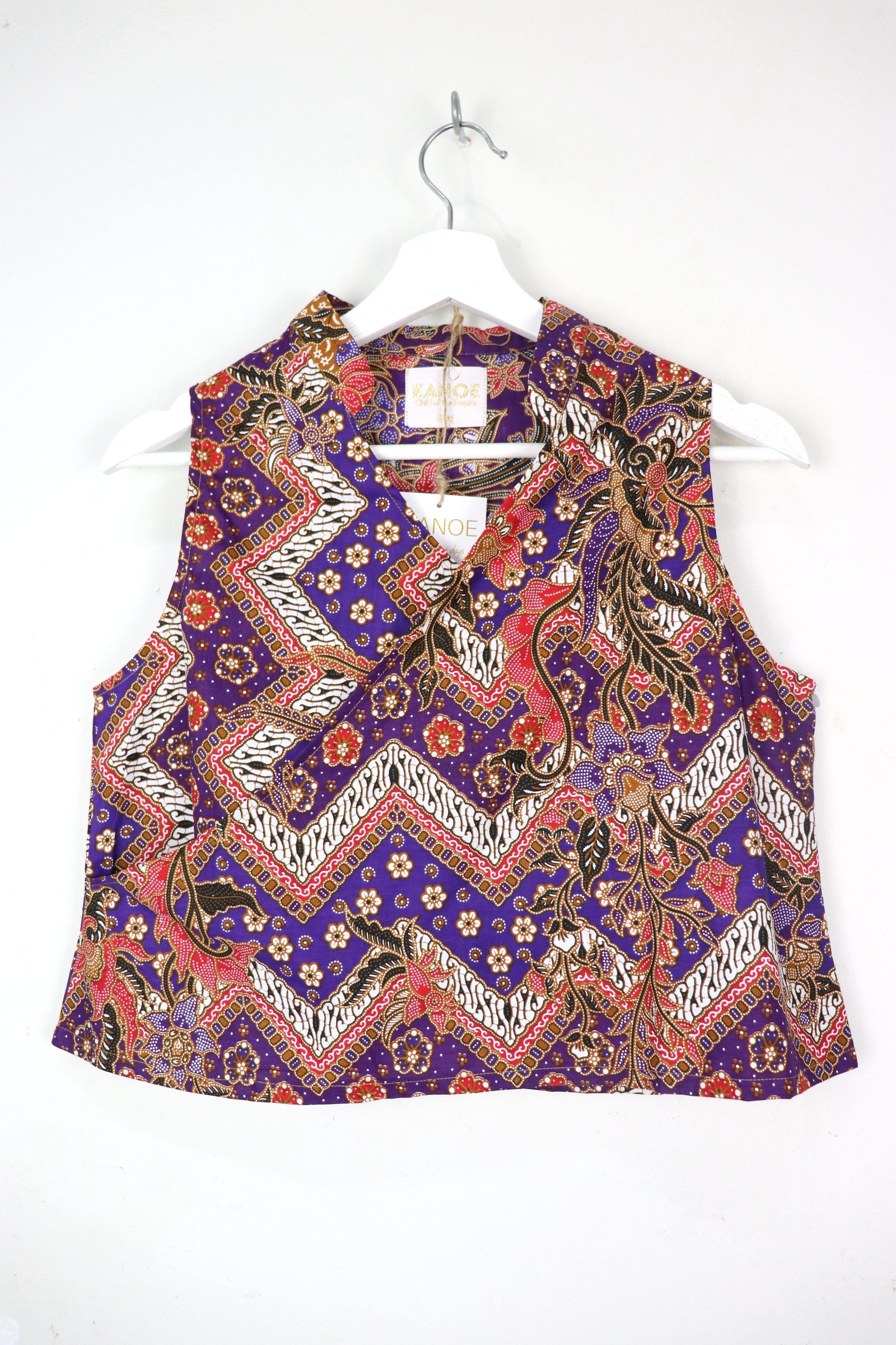 SamFu Cropped Batik Top - Kai Yu