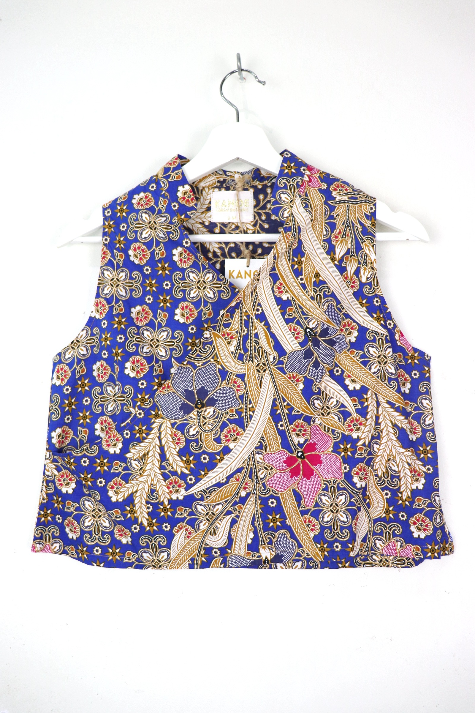 SamFu Cropped Batik Top - Kai Tian