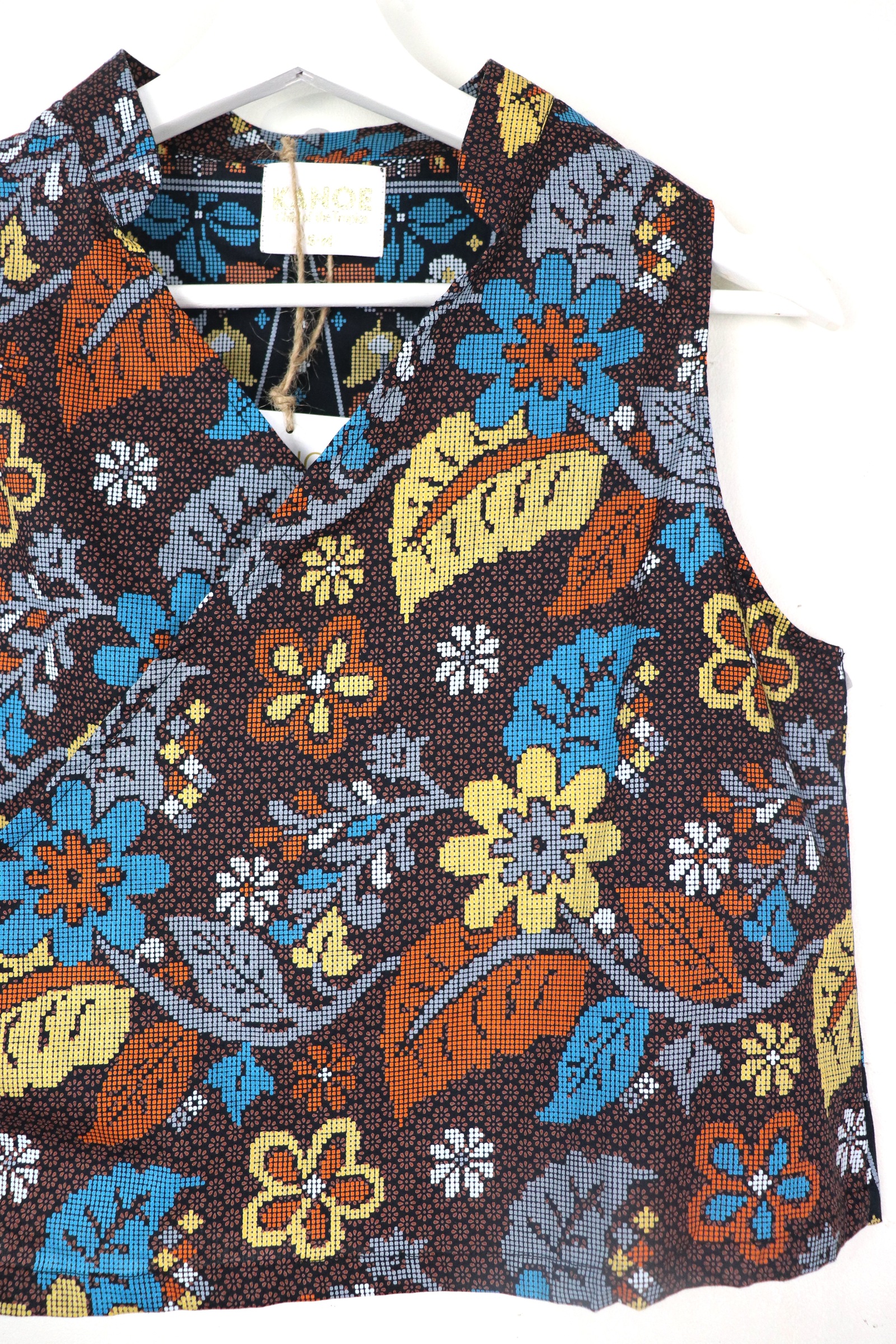 SamFu Cropped Batik Top  - Kai Nian 