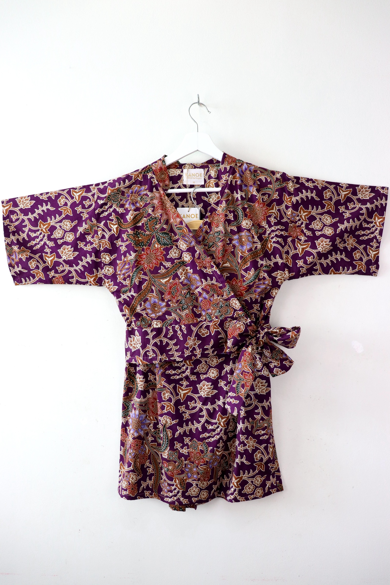 Kimono Wrap Matching Set - Shanghai Street (M)