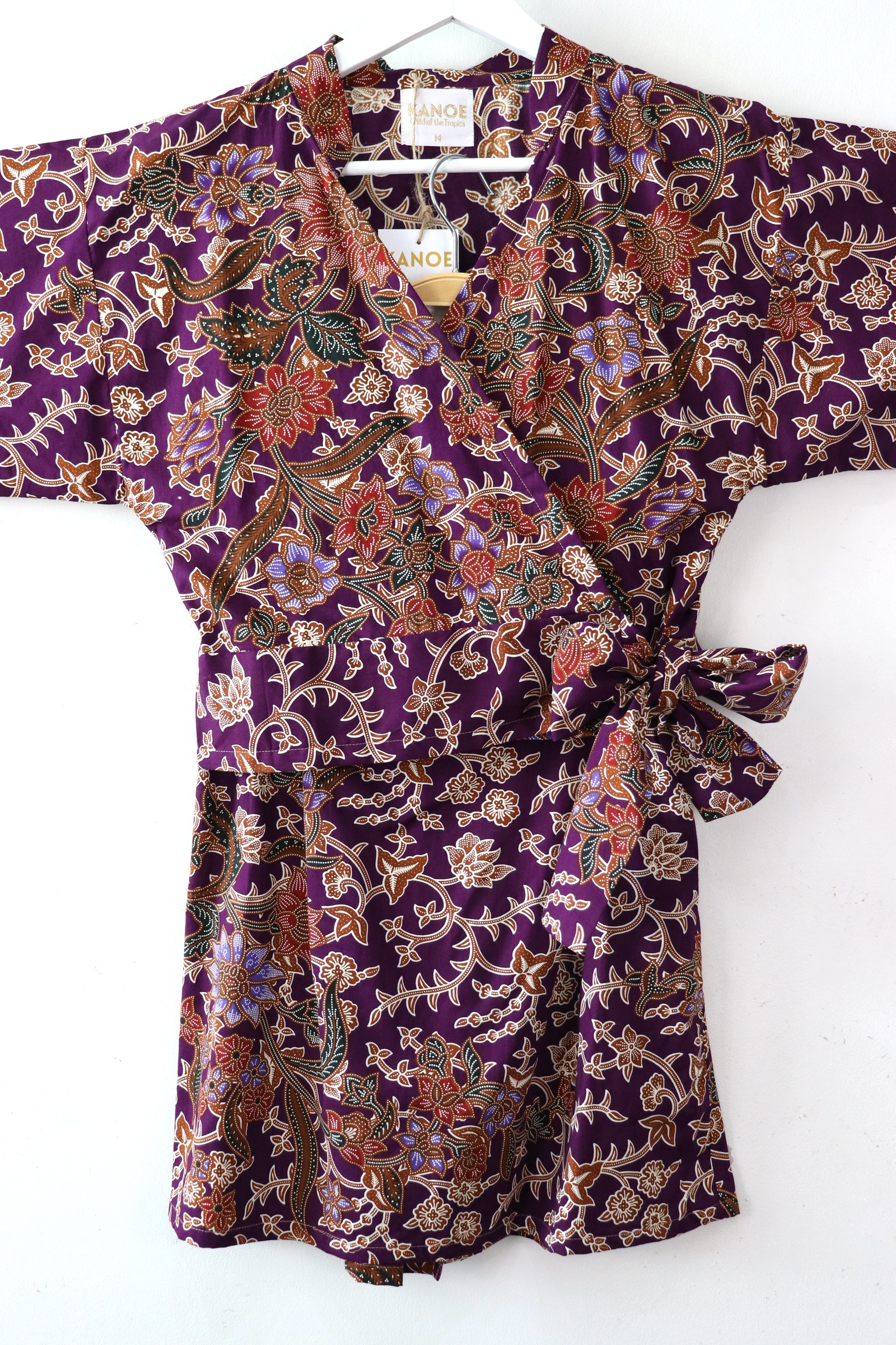 Kimono Wrap Matching Set - Shanghai Street (M)