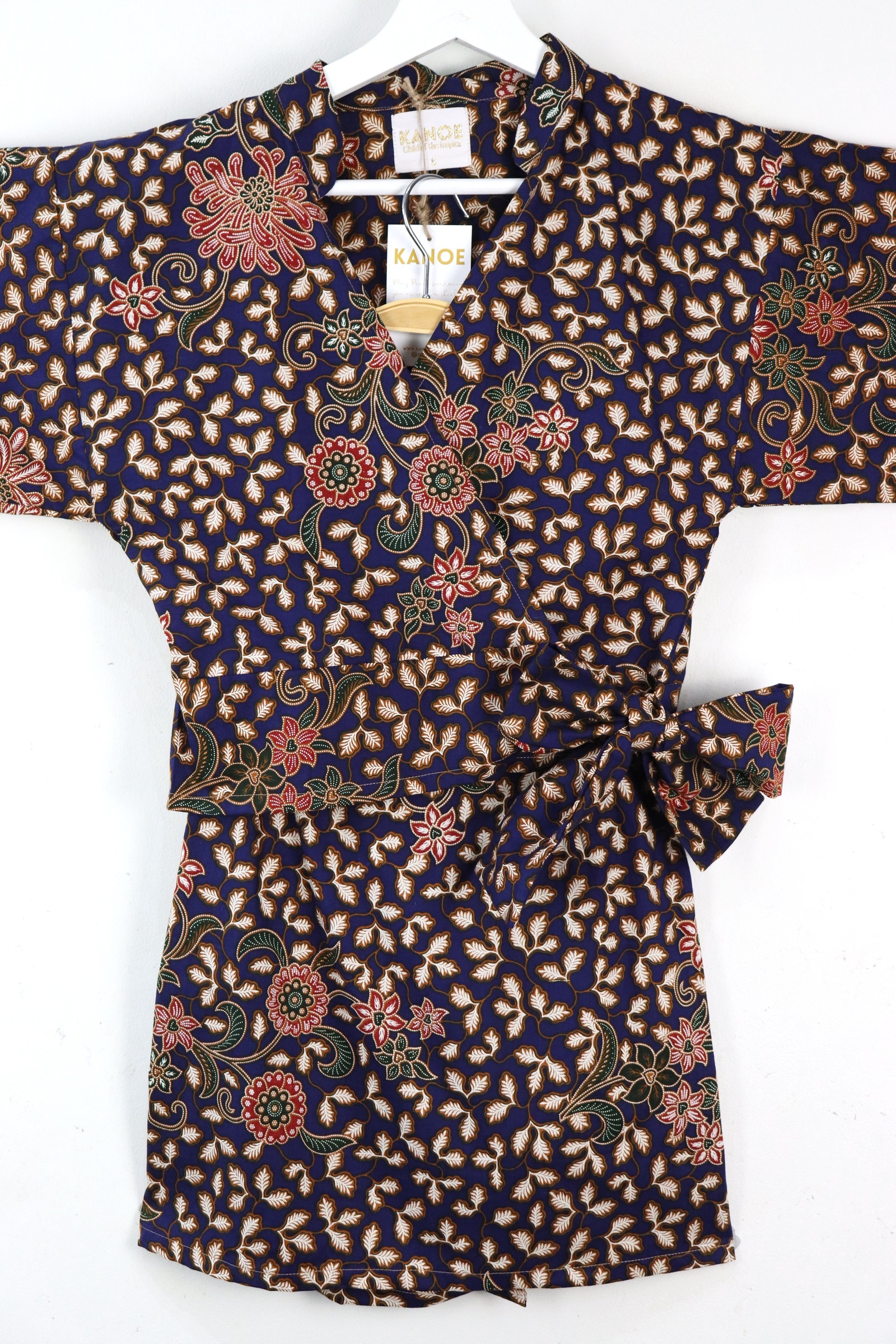 Kimono Wrap Matching Set - Tranquil Yunan (S/M/L/XL)