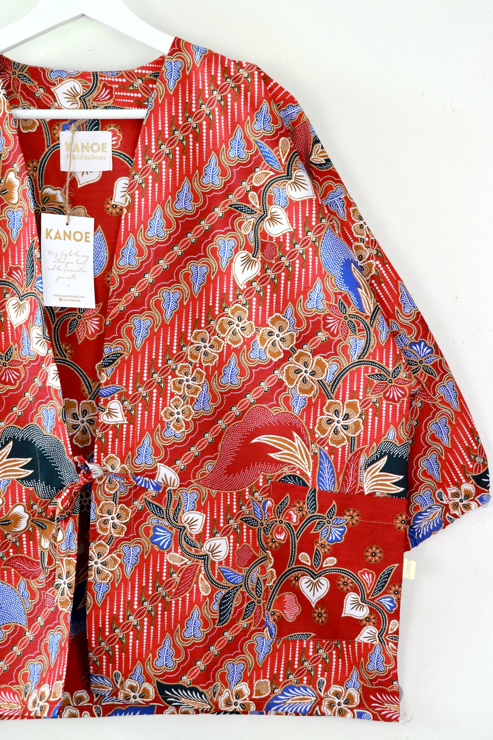 Batik Kimono Signature - Hong Tao