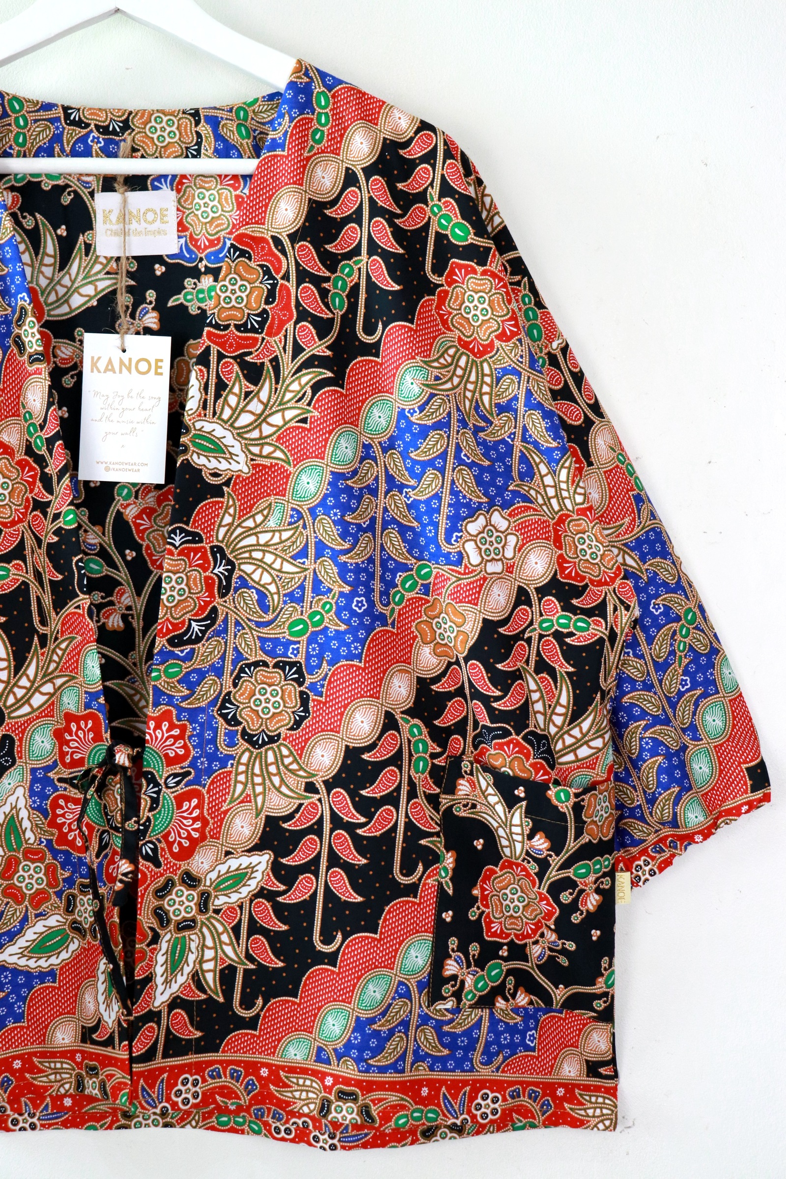 Batik Kimono Signature - Hua Shu