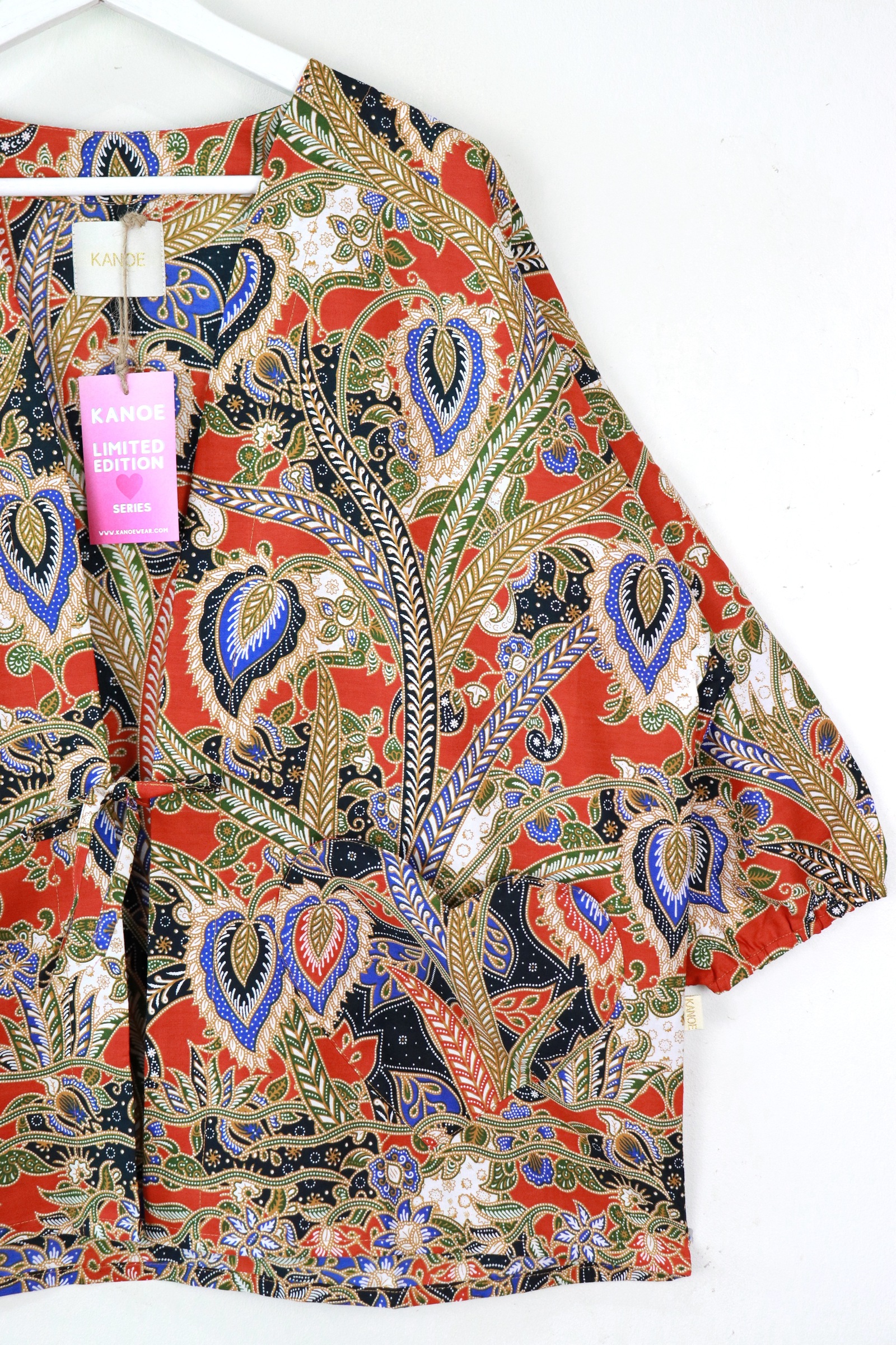 Kimono Signature Heart Pockets - Blooming Heart