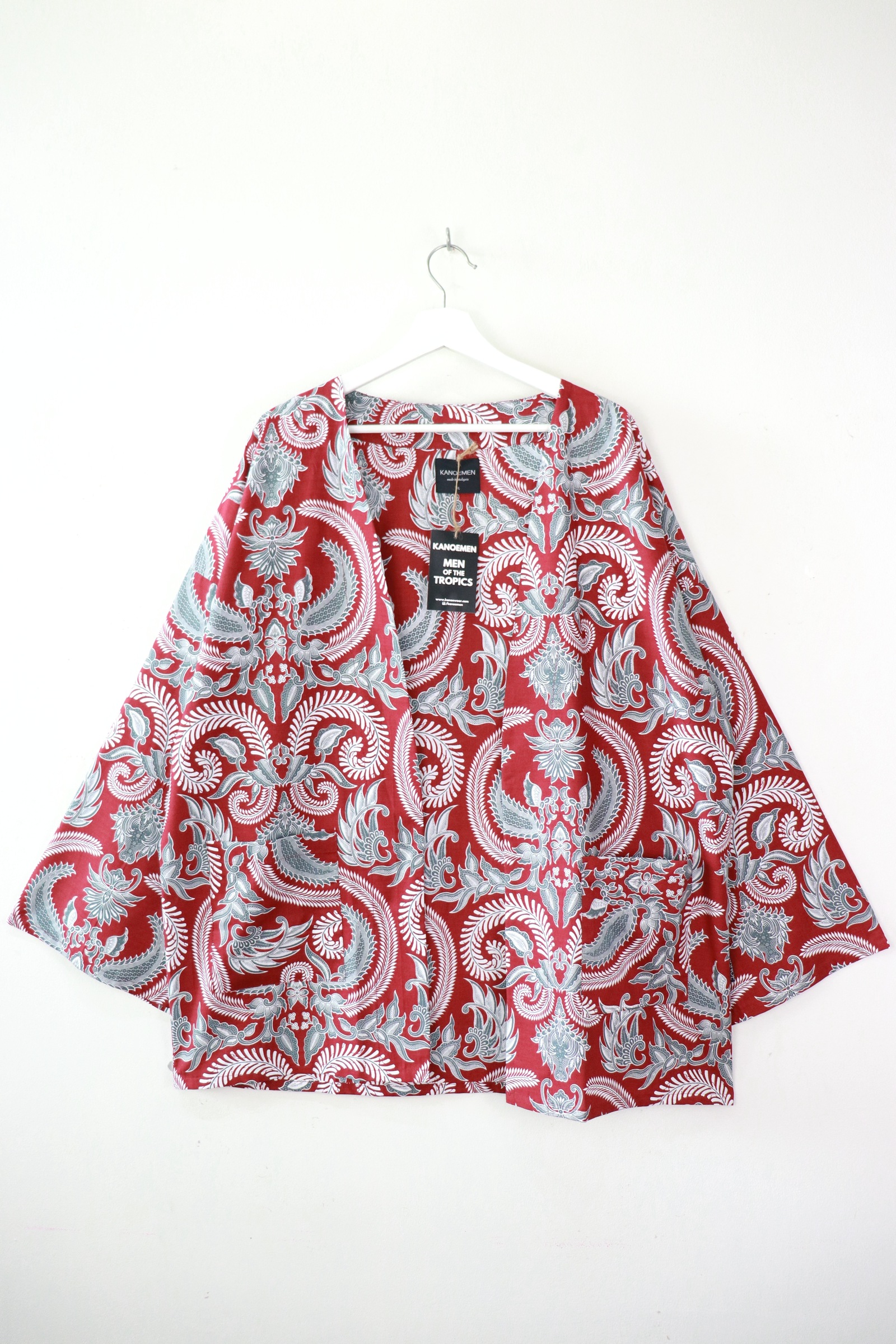 KANOEMEN Basic Batik Kimono - Lion's Dance