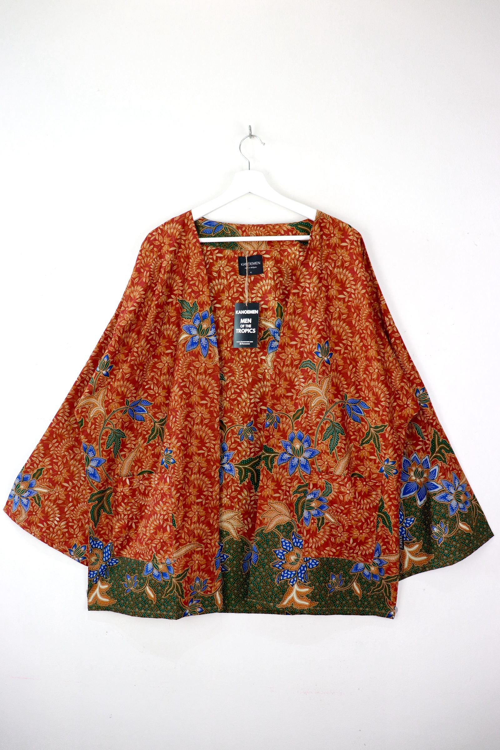 KANOEMEN Basic Batik Kimono - Blooming Fortune