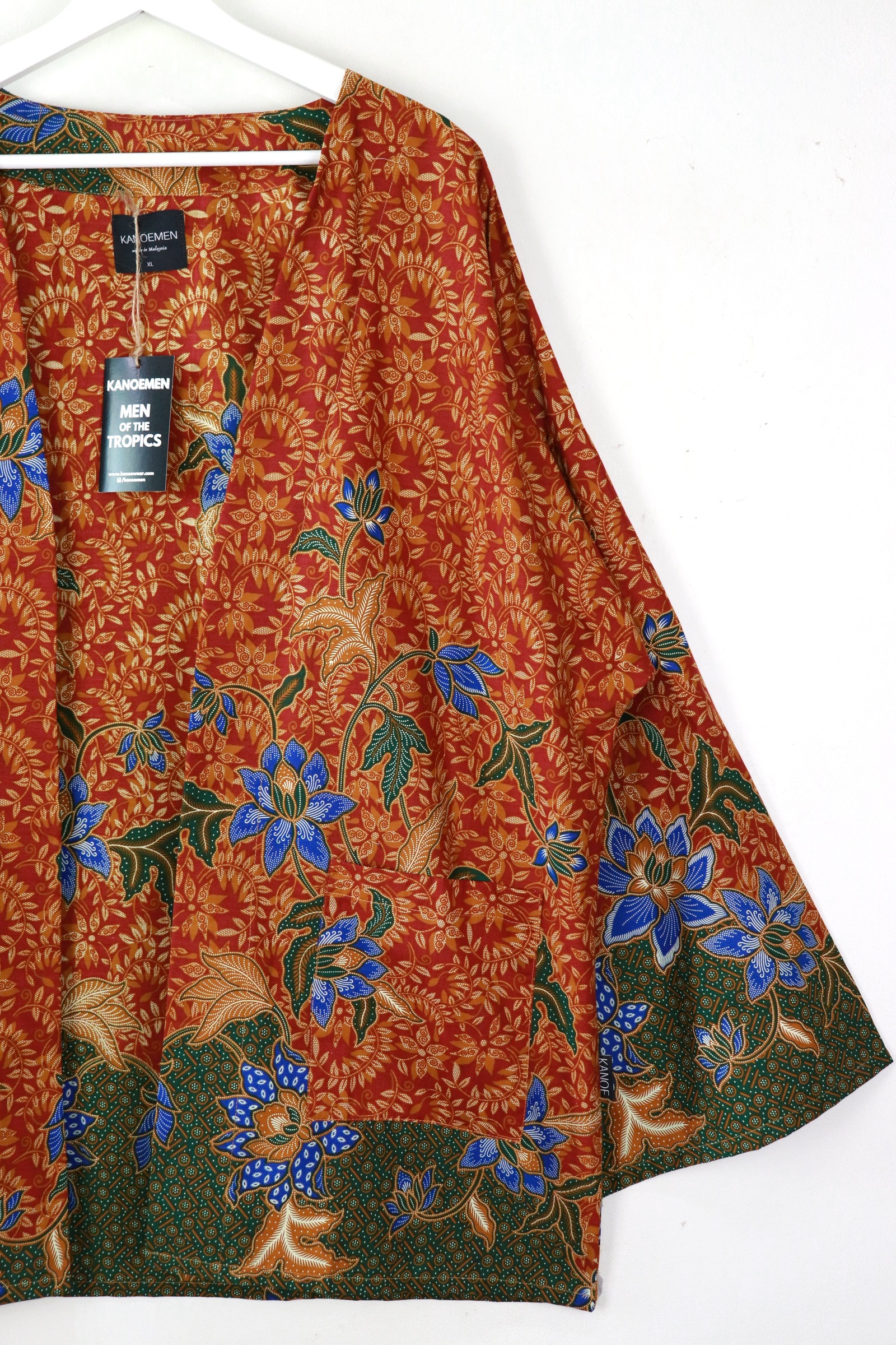 KANOEMEN Basic Batik Kimono - Blooming Fortune
