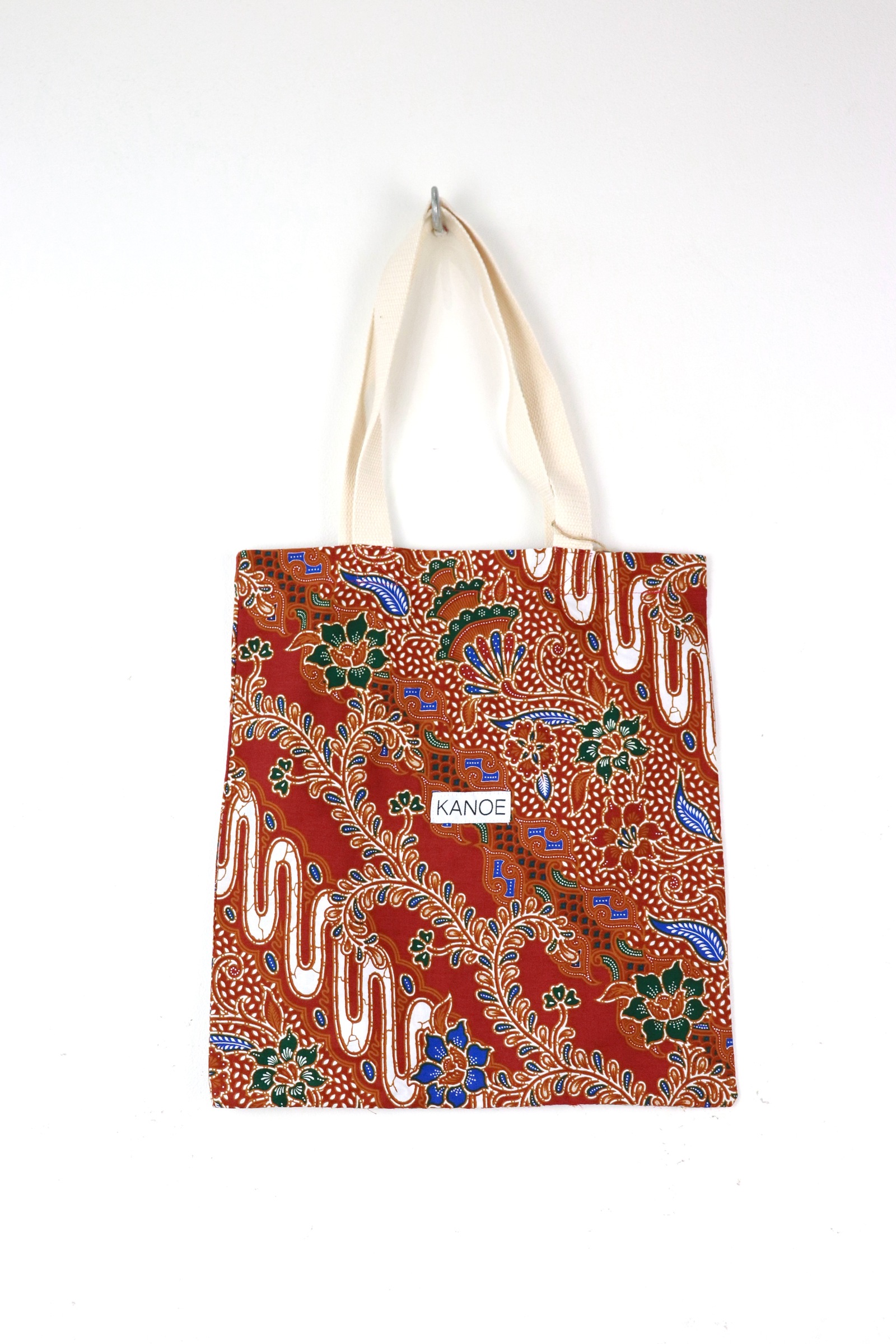 Batik Tote Bag - Mid Rubies