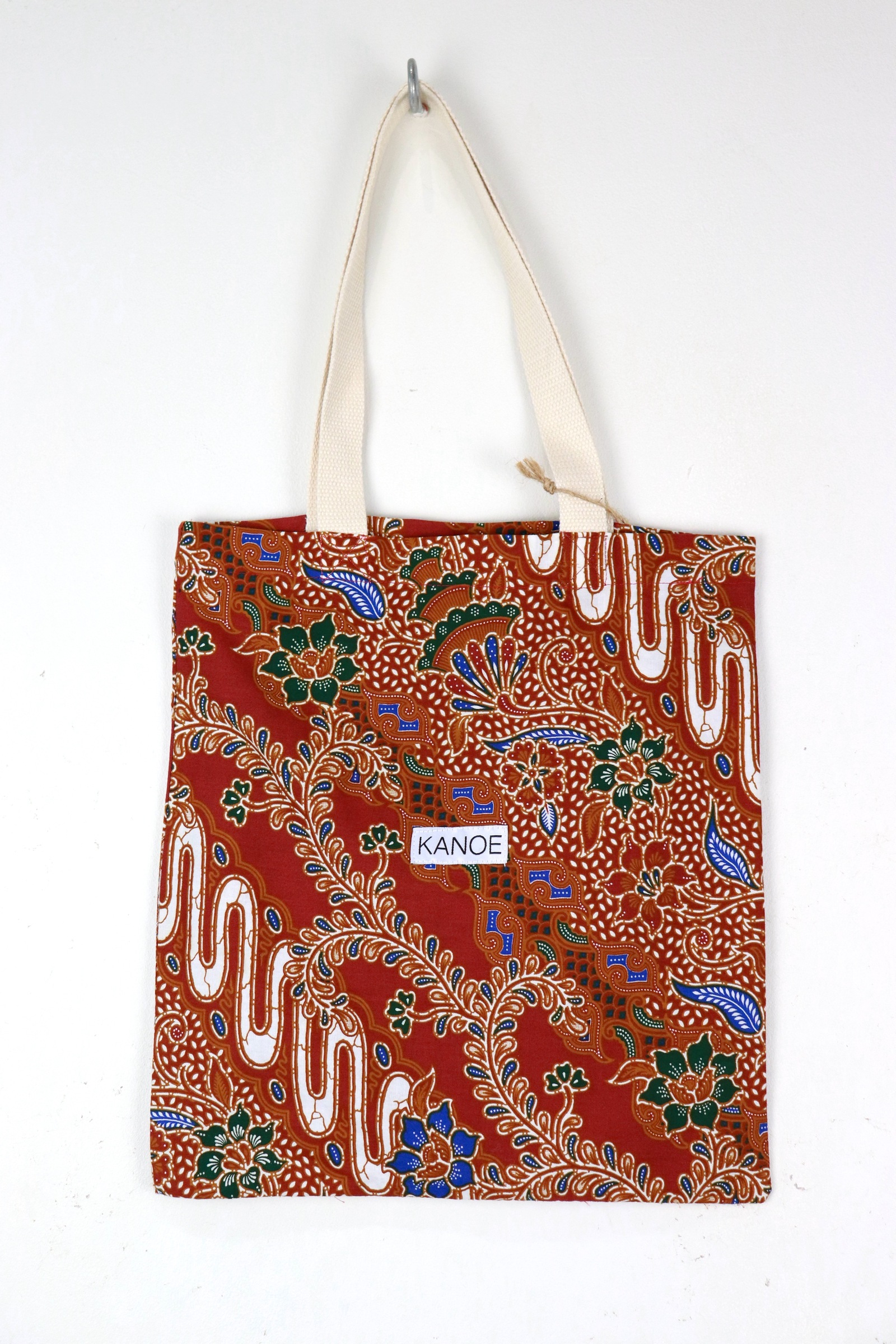 Batik Tote Bag - Mid Rubies