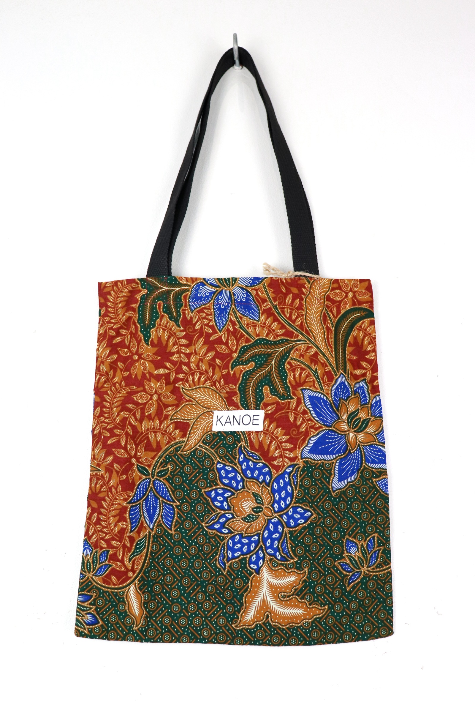 Batik Tote Bag - Mid Redwood Breeze