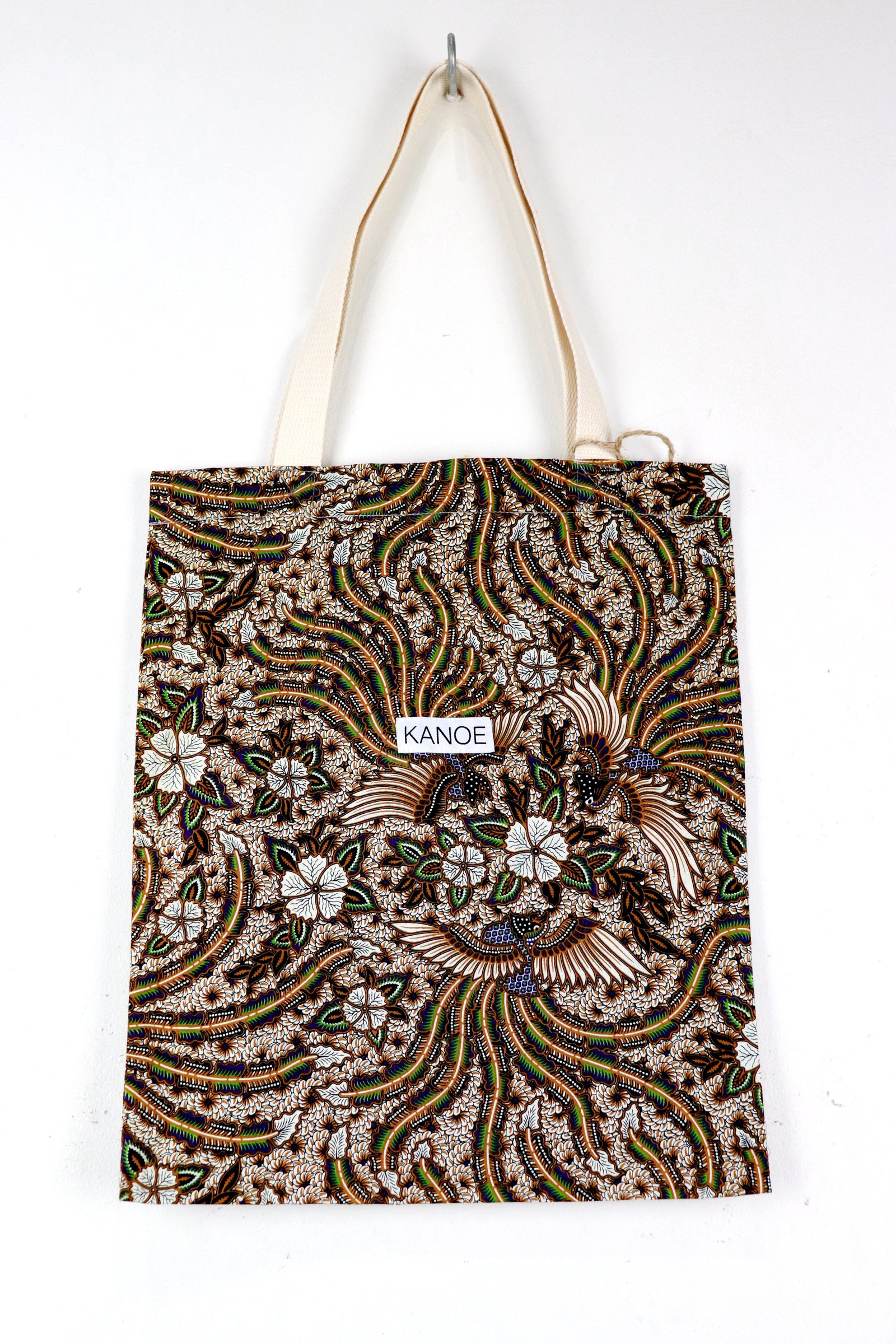 Batik Tote Bag - Mid Eclipse