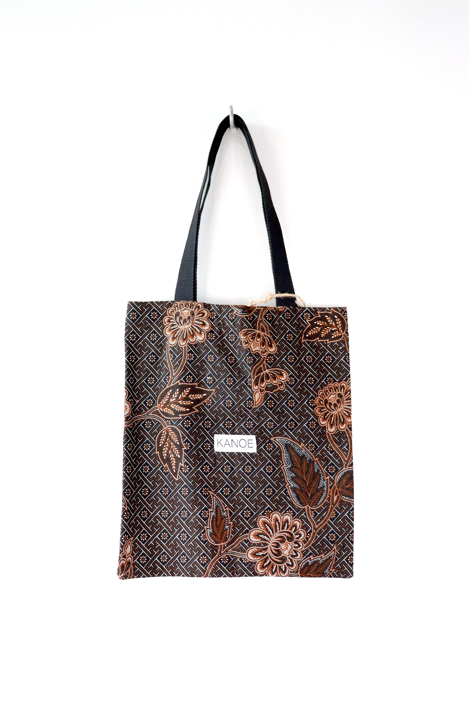 Batik Tote Bag - Mid Mocha