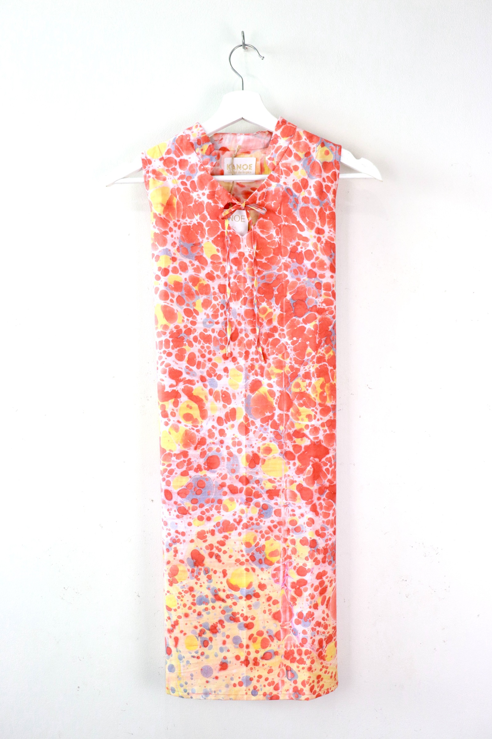 Handmade Heart Qi Pao - Tangerine