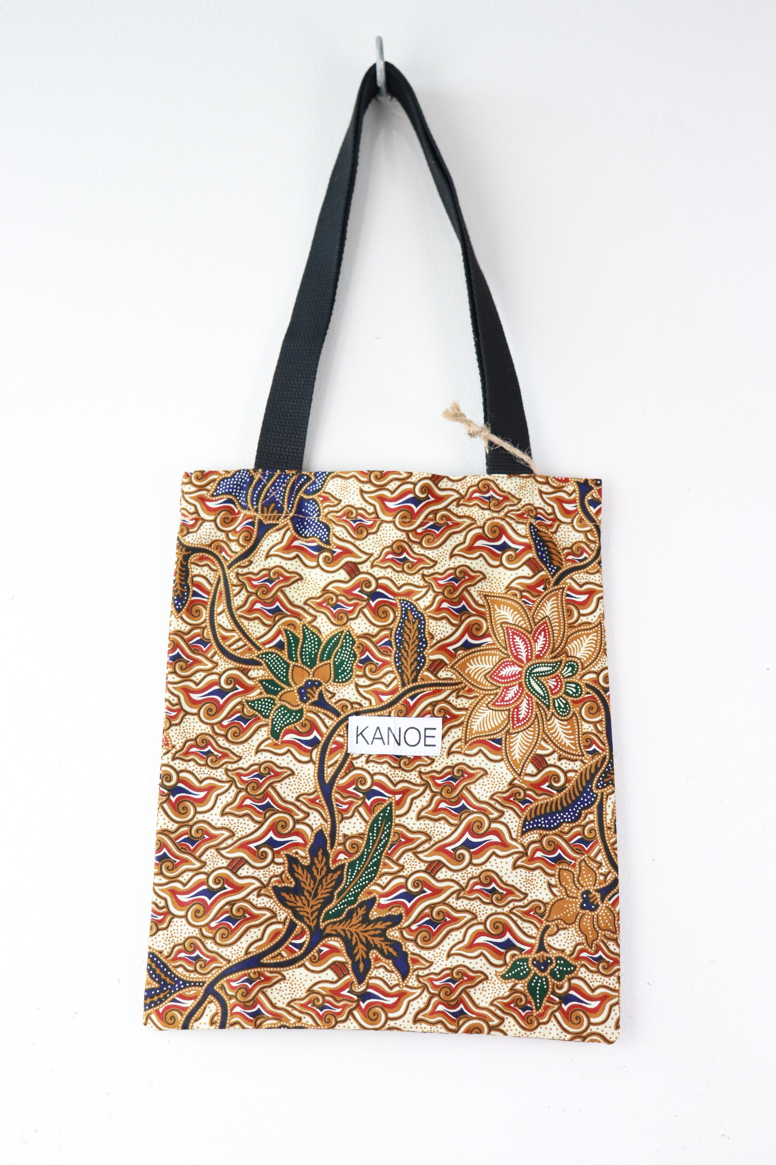 Batik Tote Bag - Mini Cloudy