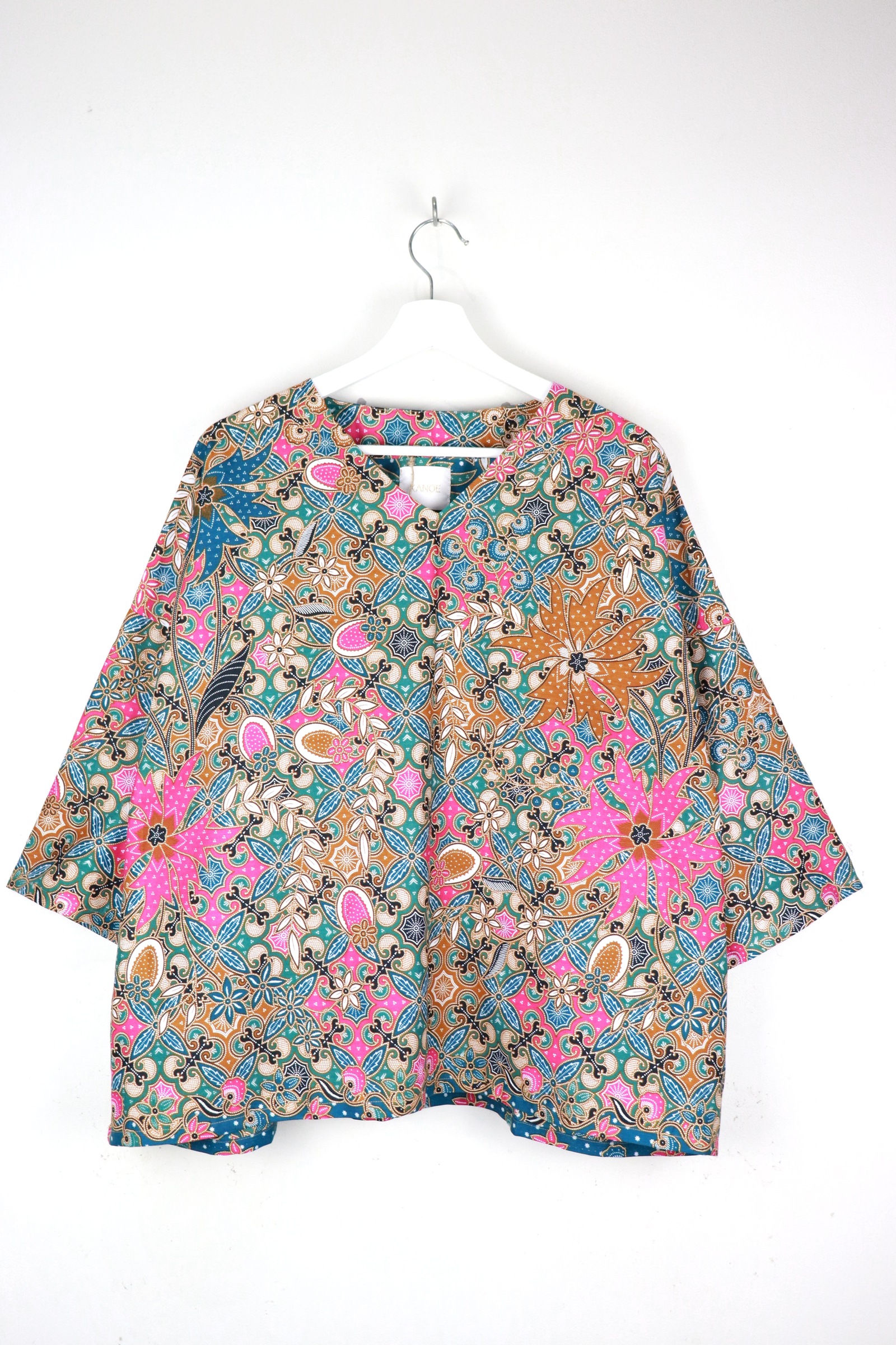 BIG GIRL Batik Top - Aster