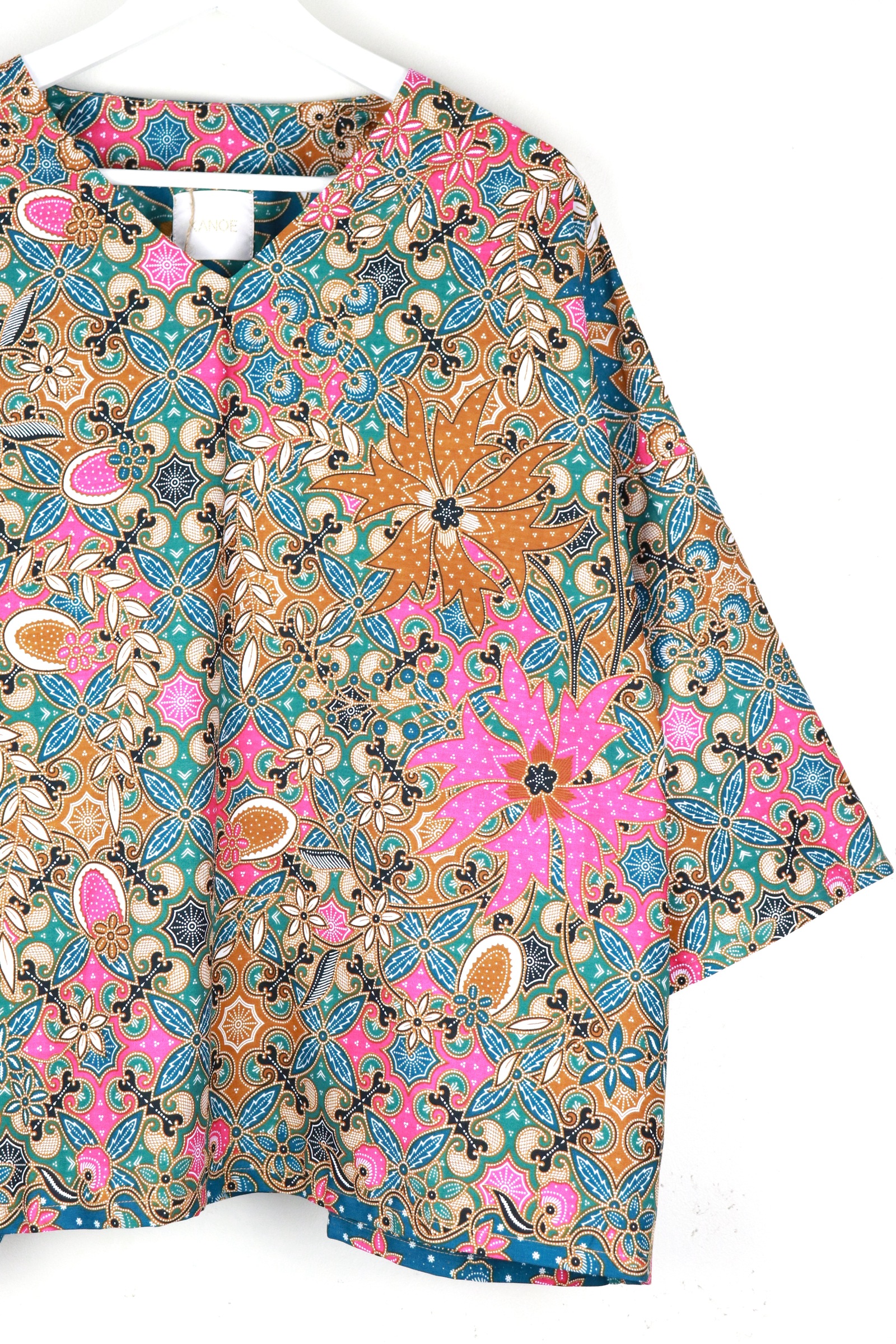 BIG GIRL Batik Top - Aster