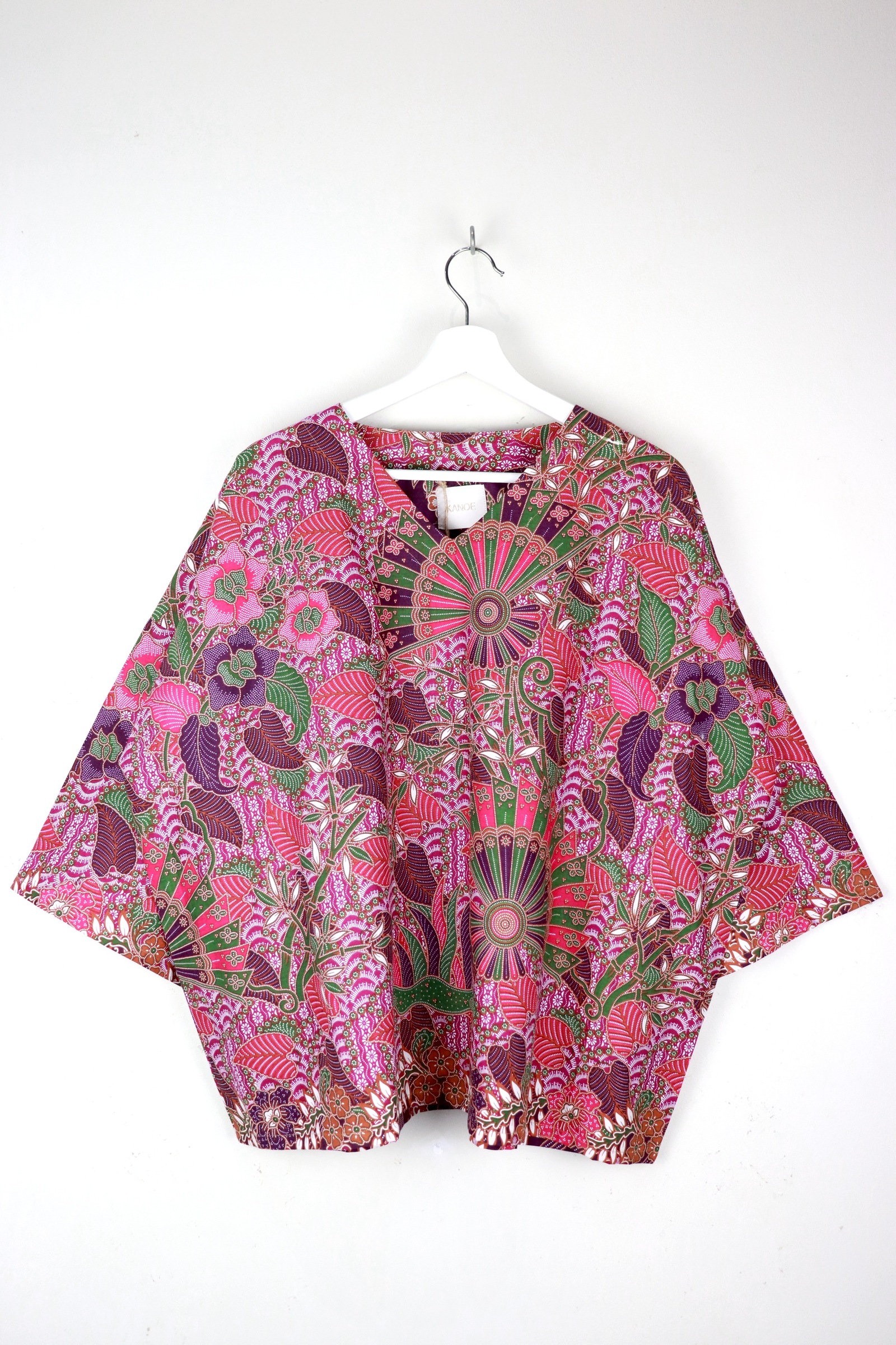 BIG GIRL Batik Top - Azure