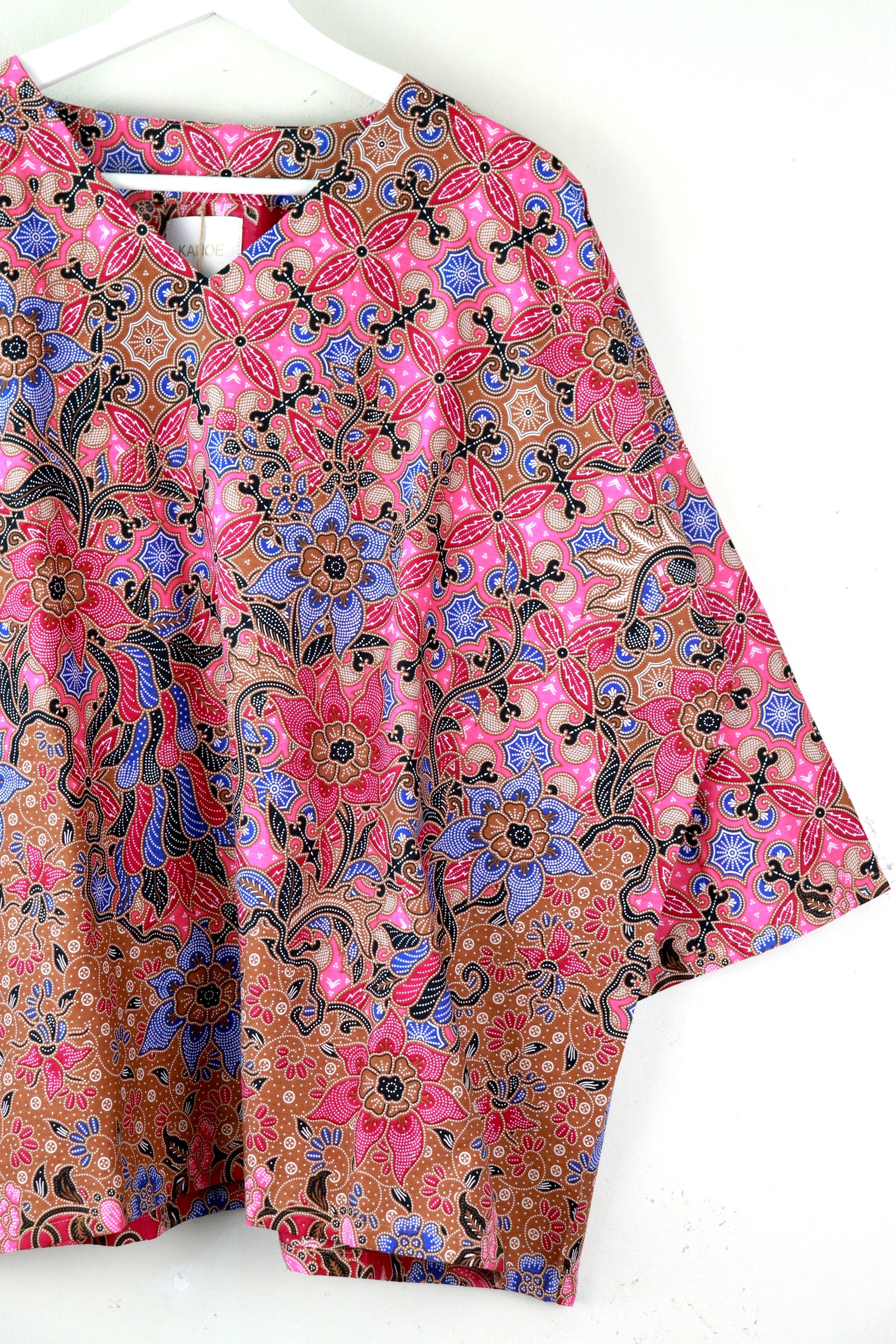 BIG GIRL Batik Top - Himalayan
