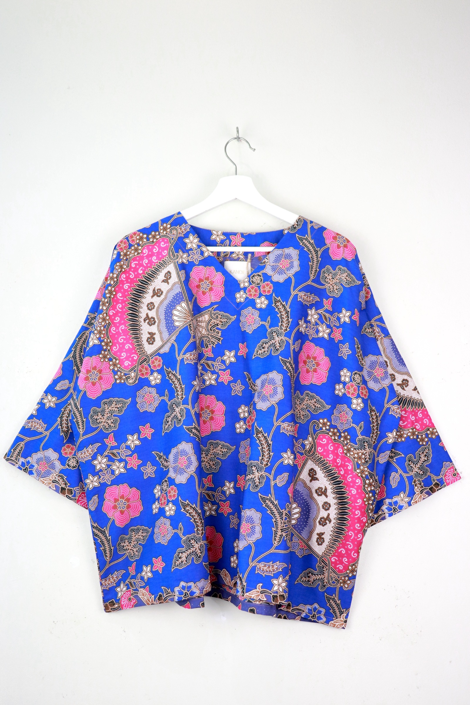 BIG GIRL Batik Top - Iris