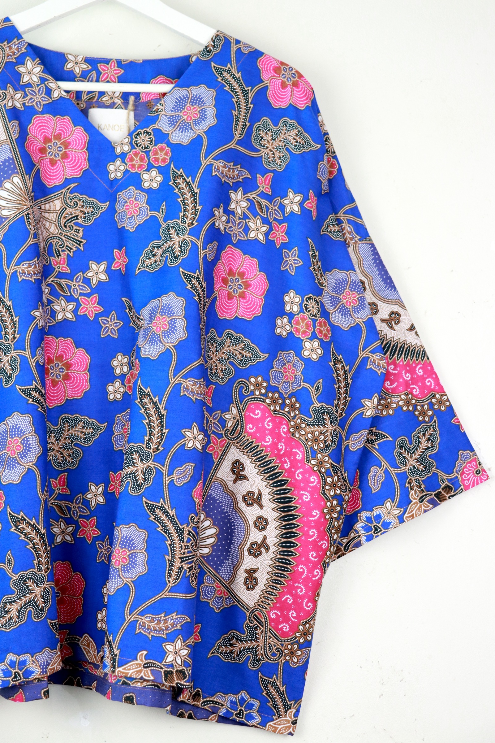 BIG GIRL Batik Top - Iris
