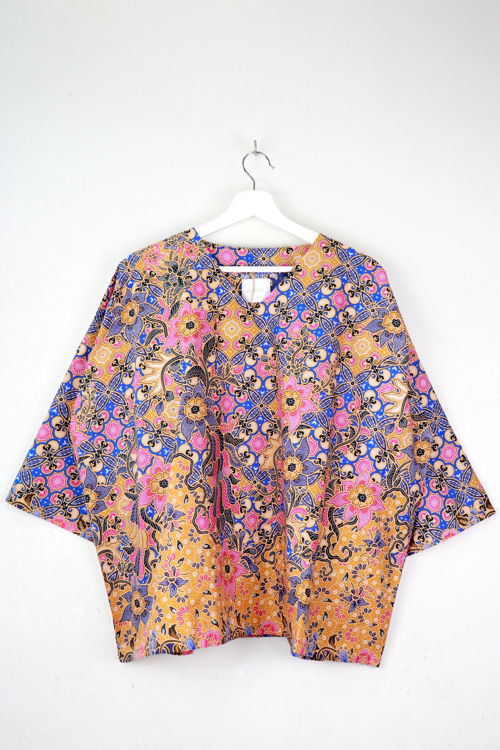 BIG GIRL Batik Top - Salvia