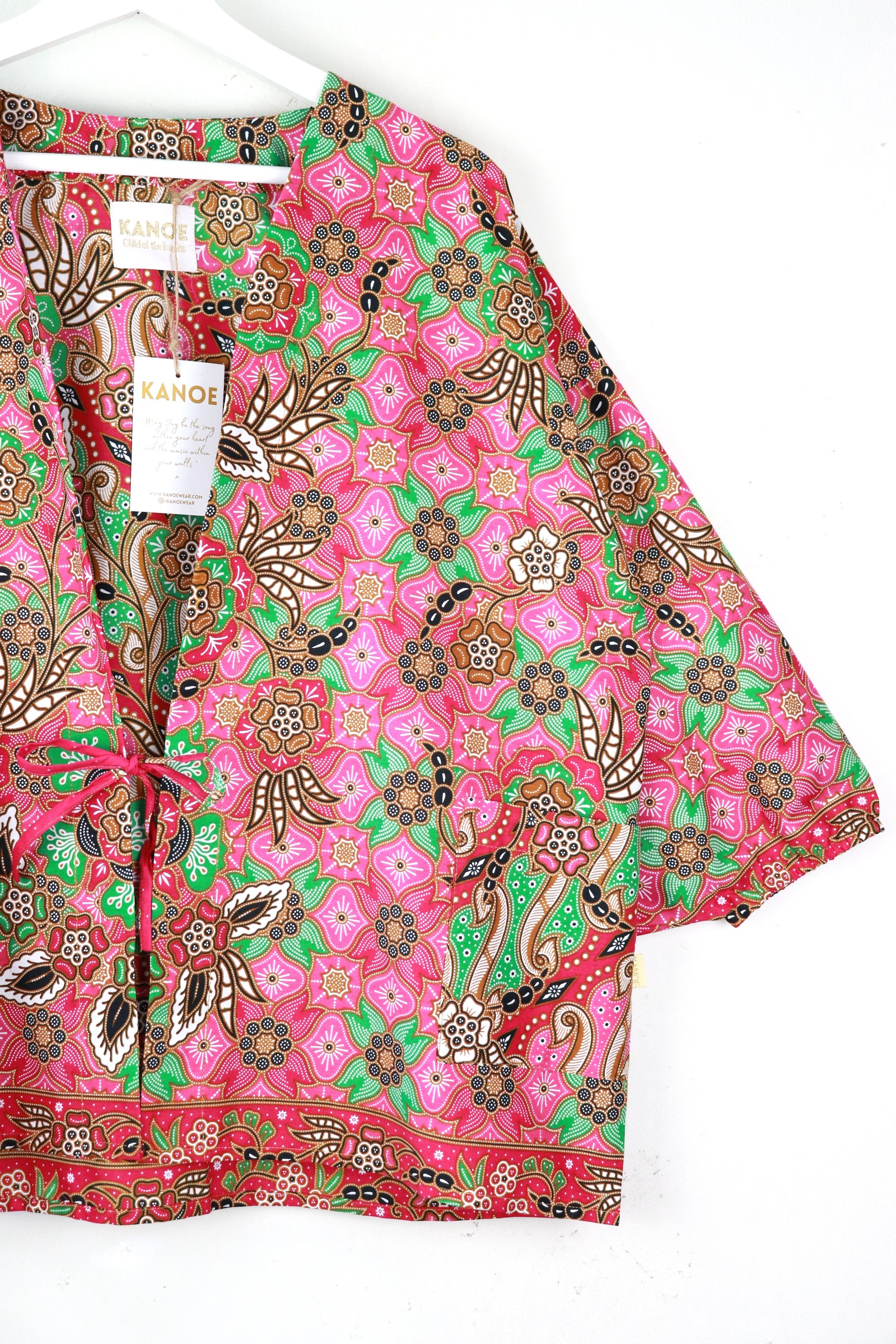 Batik Kimono Signature - Blushy Daydreams