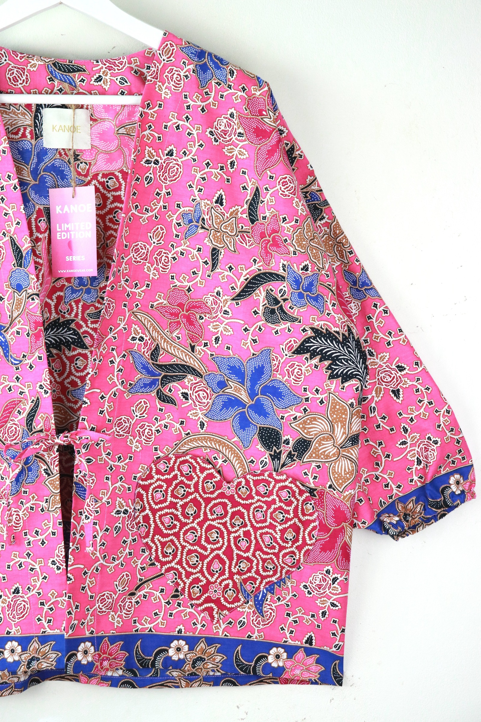 Kimono Signature Heart Pockets - Fairy Flora