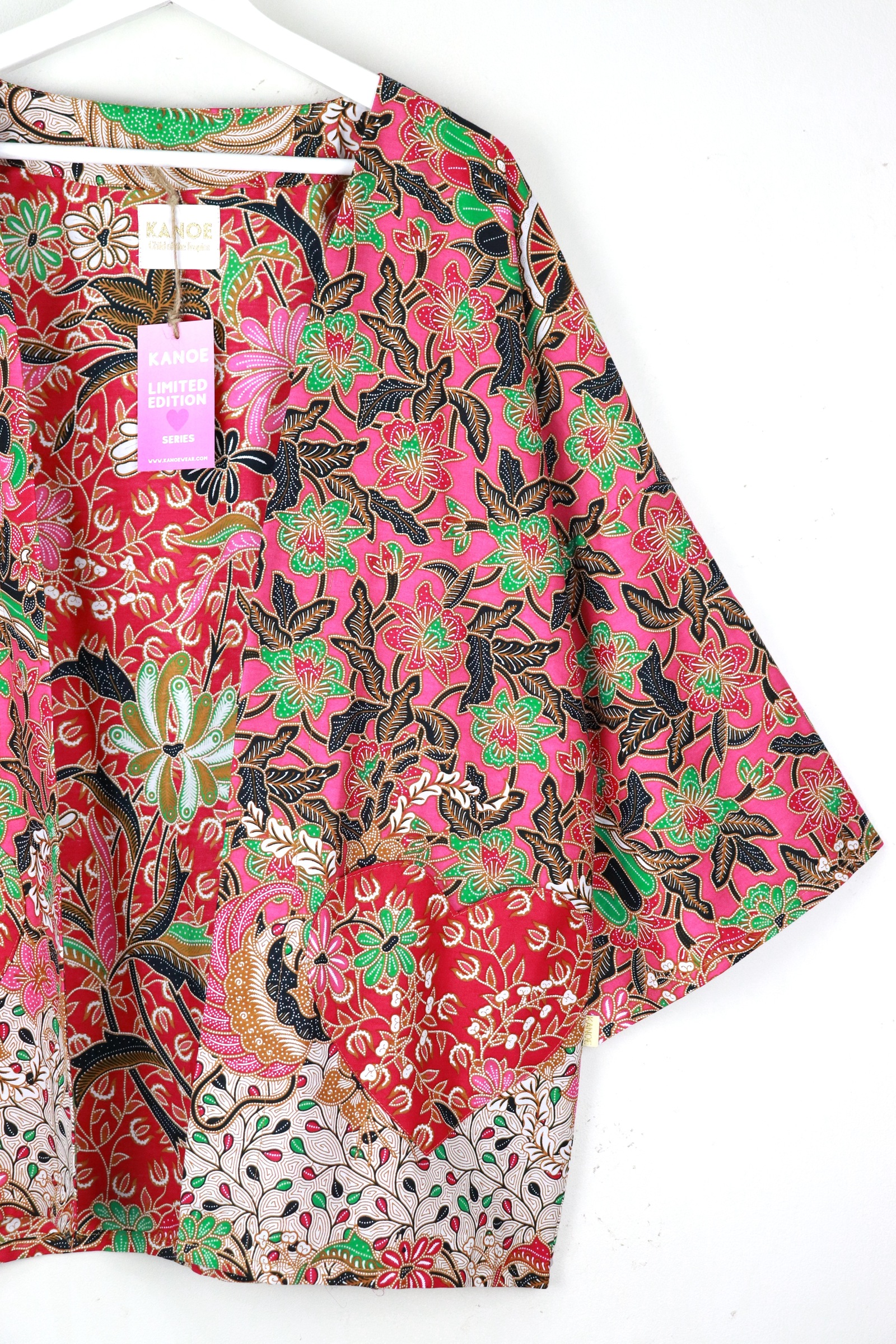 Kimono Basic Heart Pockets - Majestic